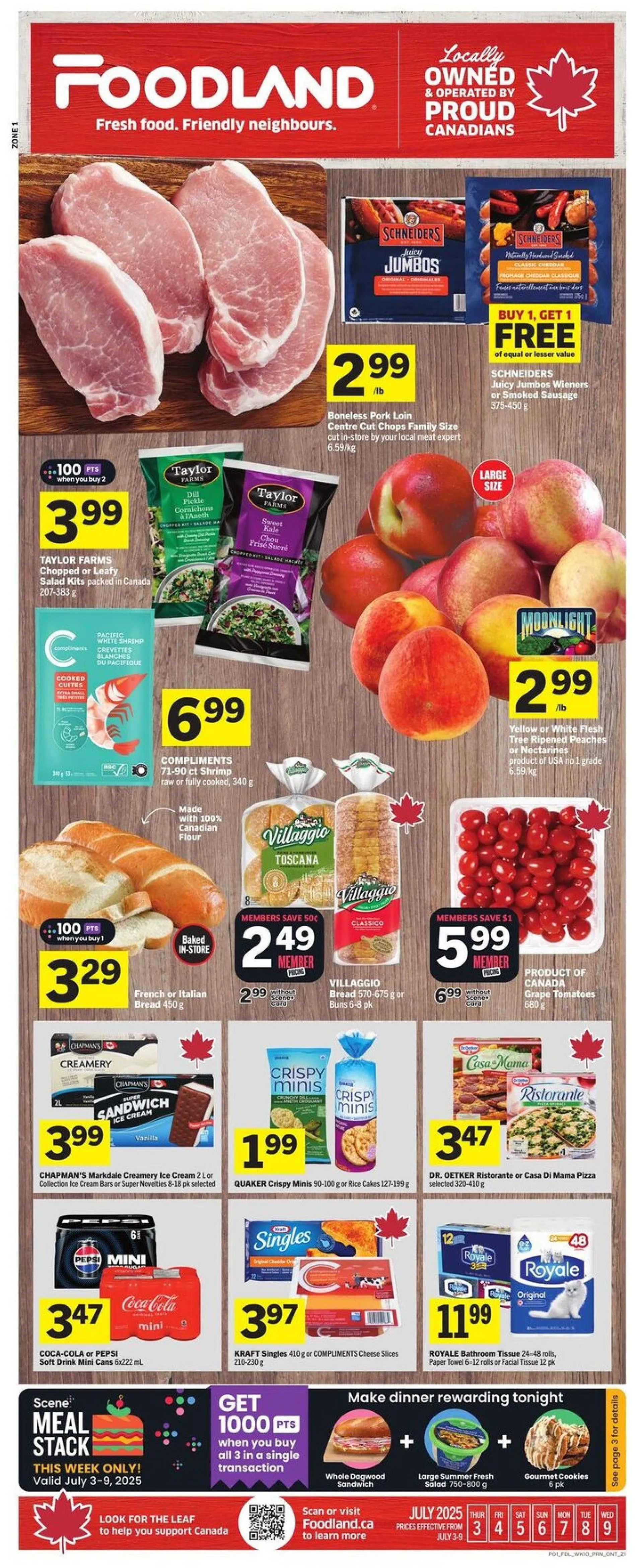 Foodland flyers from July 3 to July 9 2025 - flyer page 