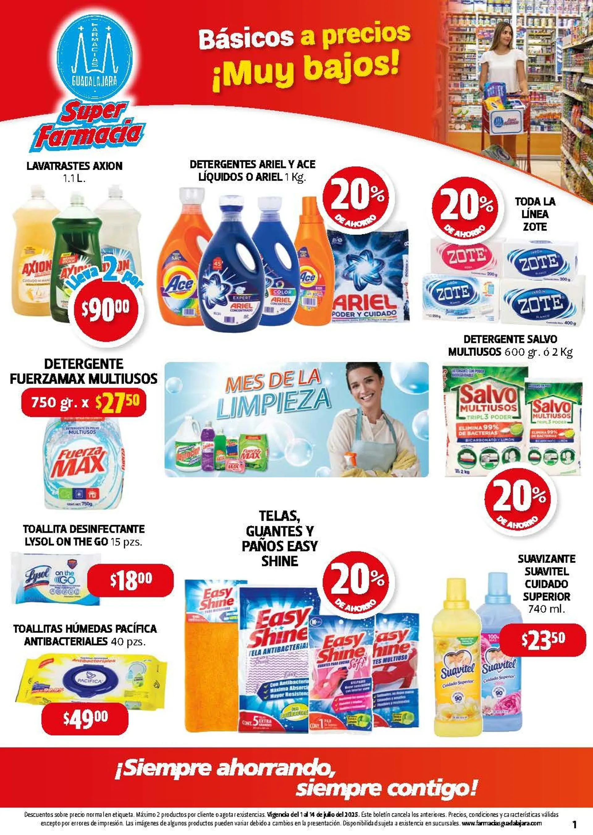 Catálogo de Farmacia Guadalajara Ofertas 1 de julio al 14 de julio 2025 - Pagina 