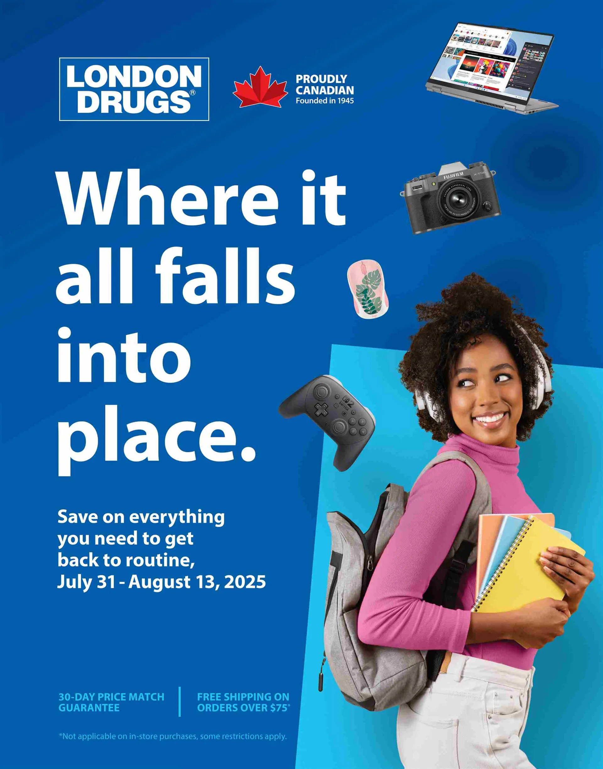 London Drugs Sales from July 31 to August 13 2025 - flyer page 1