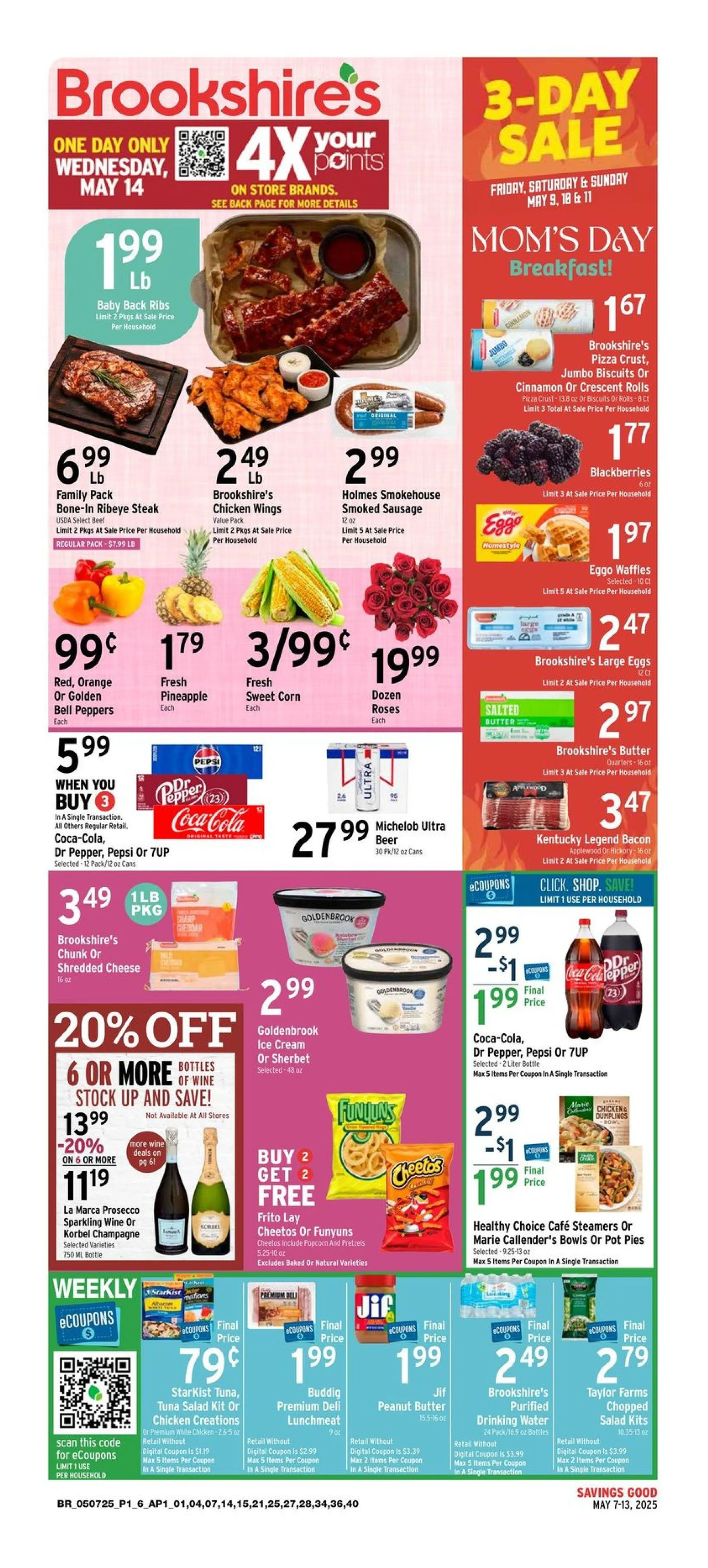 Weekly ad Brookshires Sales from May 7 to May 14 2025 - Page 
