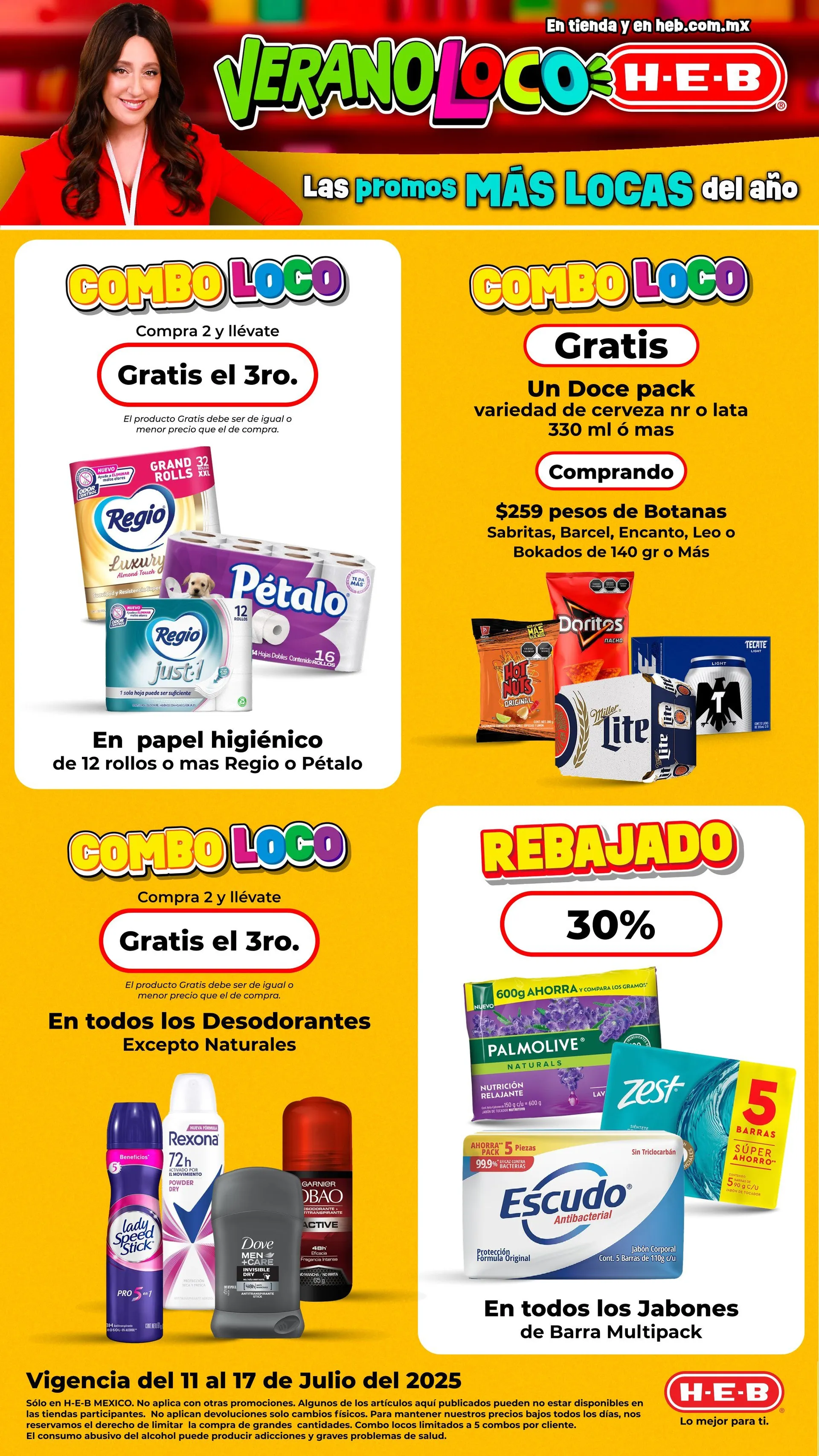 Catálogo de H-E-B Folletos 11 de julio al 17 de julio 2025 - Pagina 