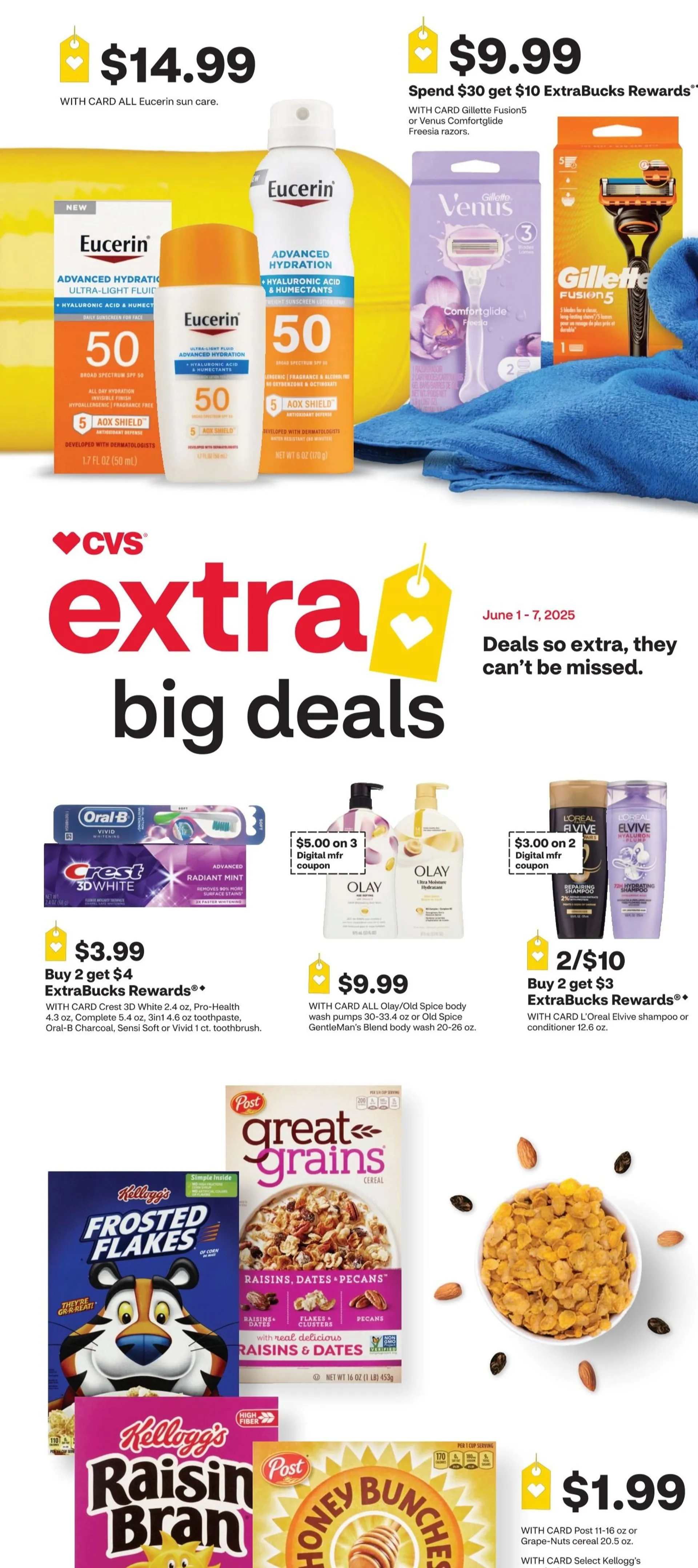 Weekly ad CVS Health Deals from June 2 to June 7 2025 - Page 1