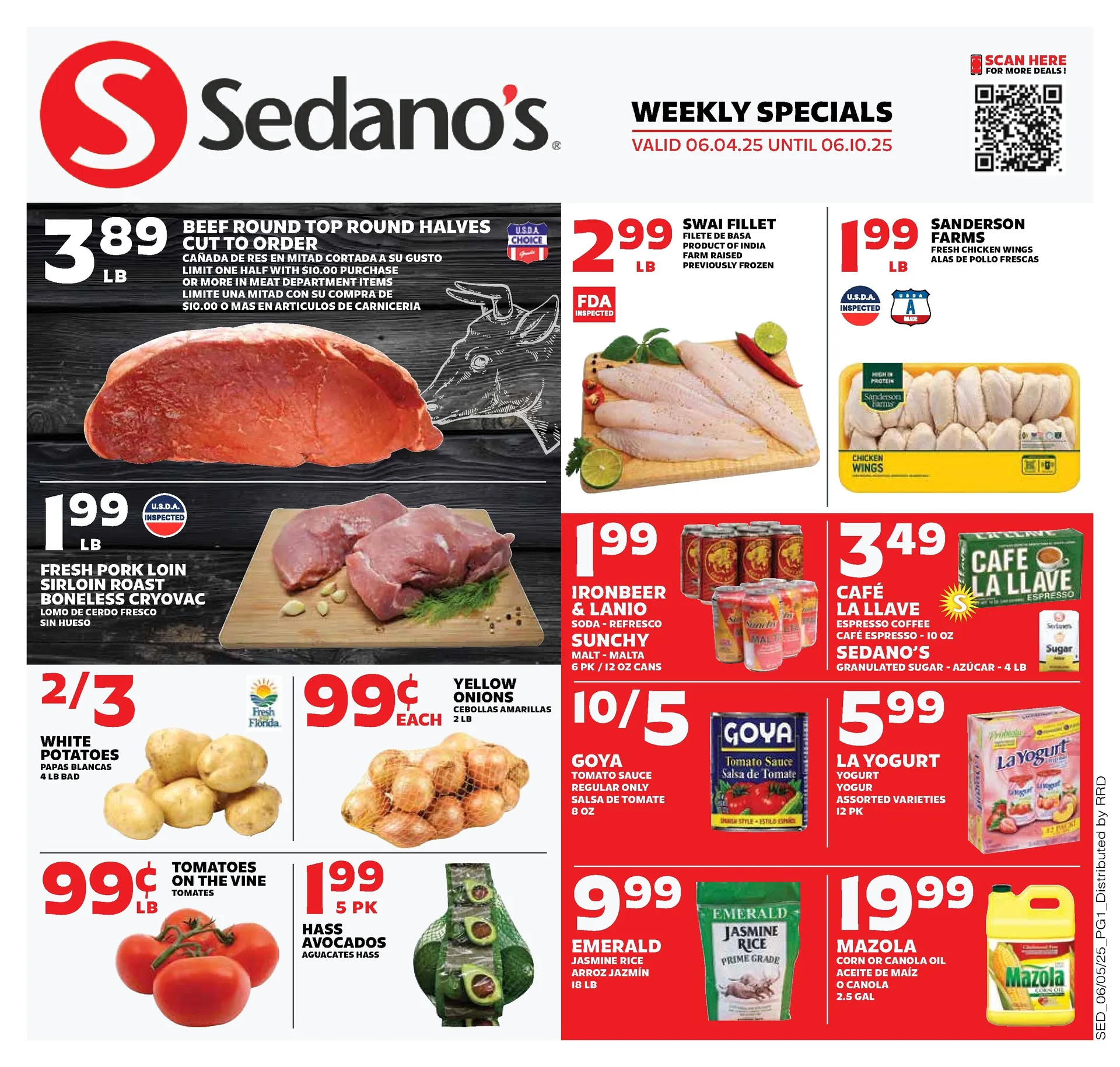 Weekly ad Sedano's Deals from June 4 to June 10 2025 - Page 1