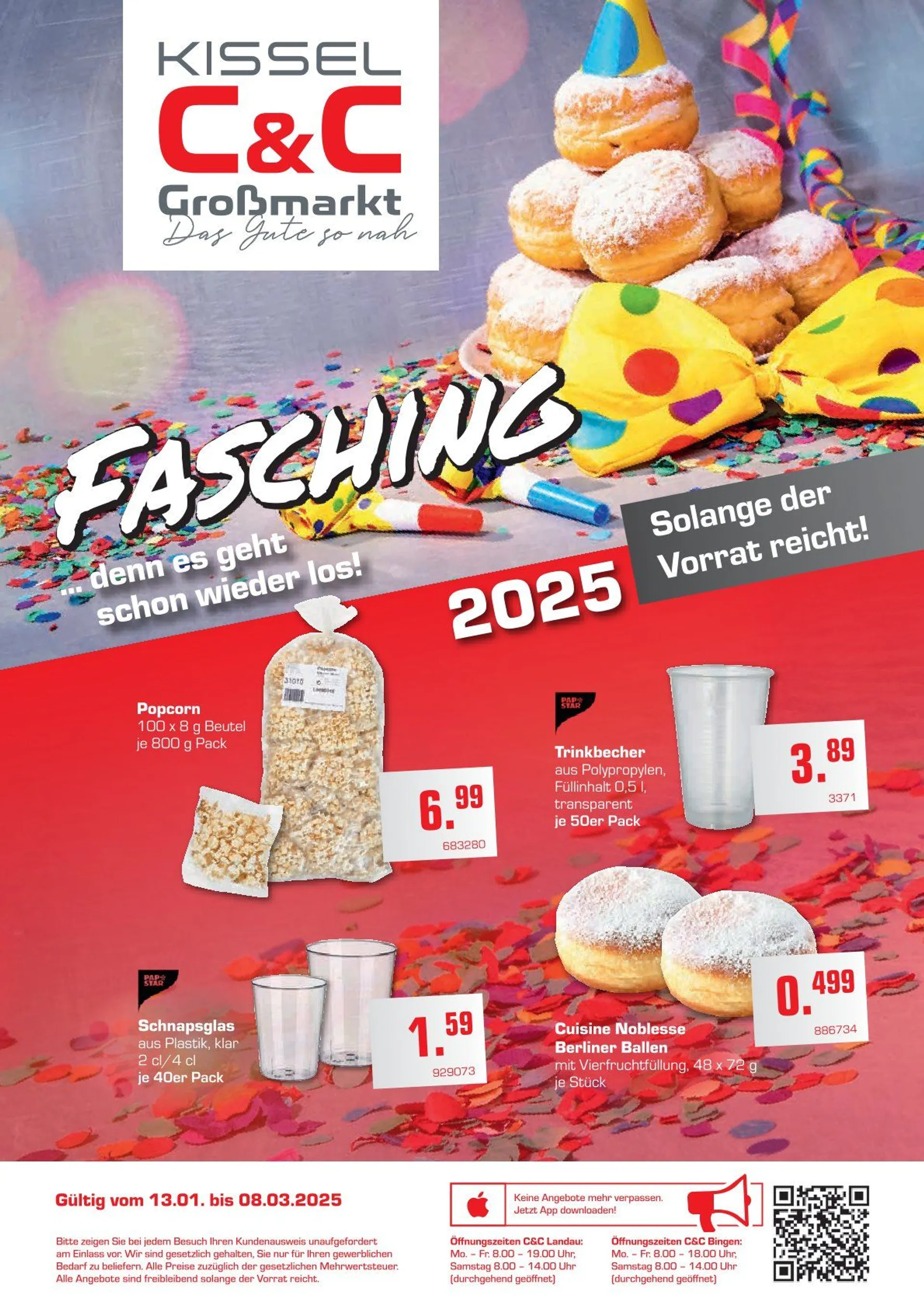 C&C Angebote von 13. Februar bis 8. März 2025 - Prospekt seite 1