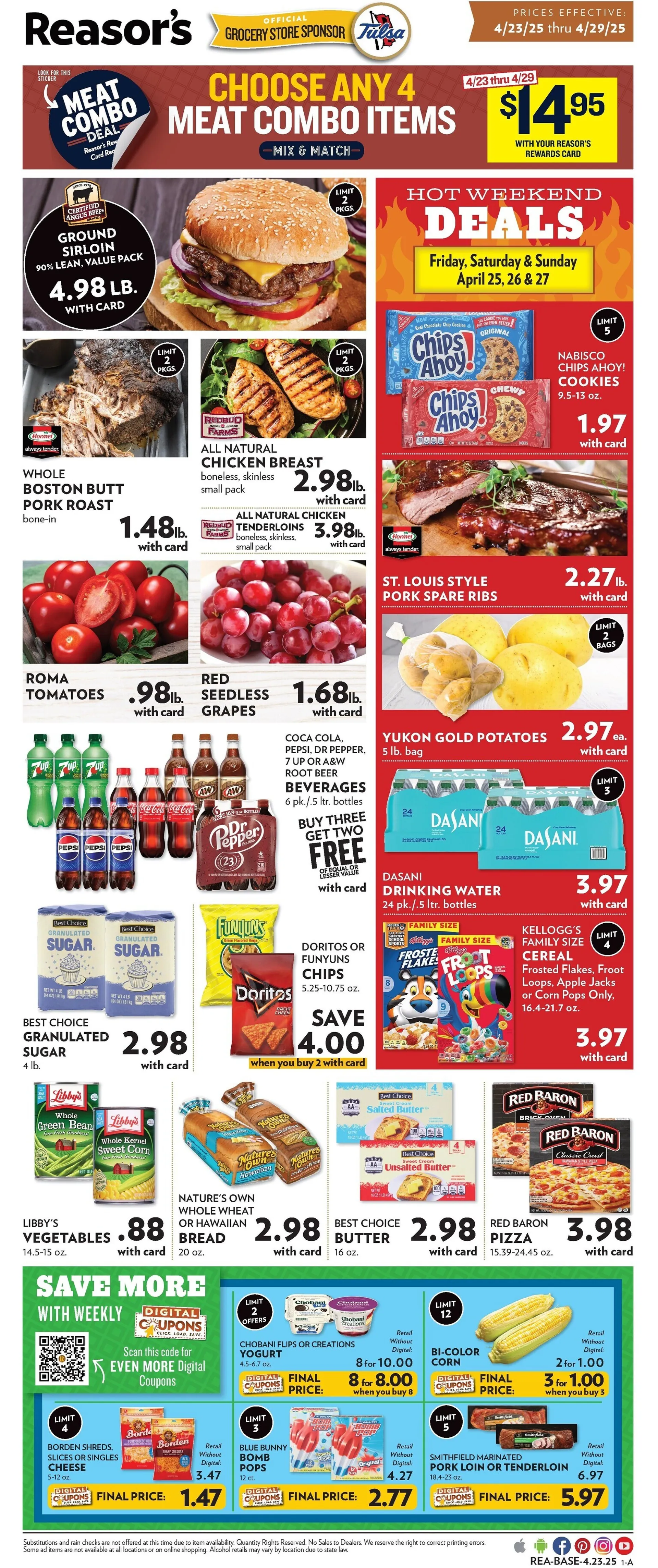 Weekly ad Reasor's weekly Sales from April 23 to April 29 2025 - Page 