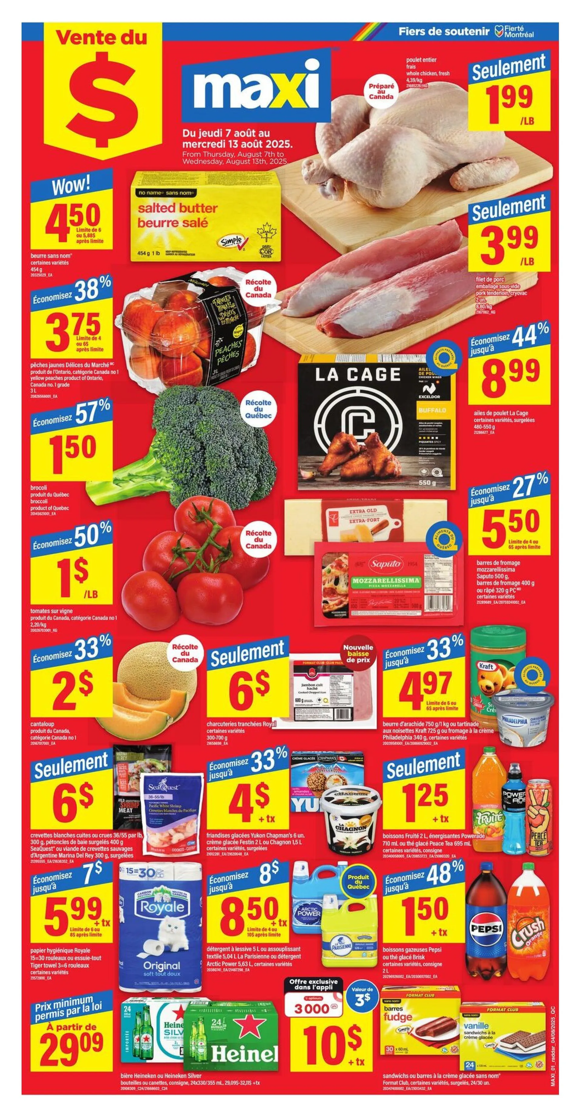Maxi Sales from August 7 to August 13 2025 - flyer page 1