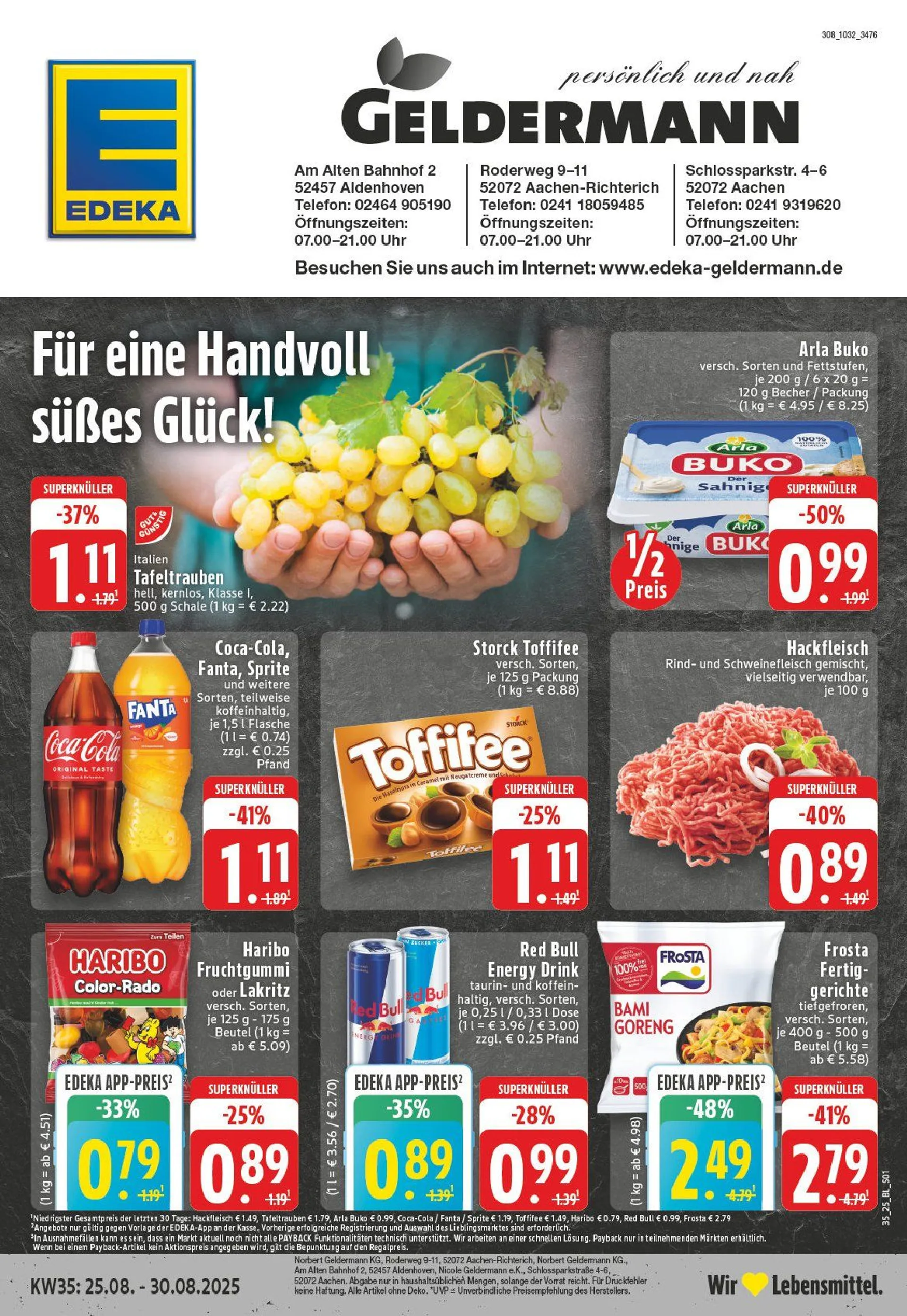 Edeka Prospekte von 23. August bis 30. August 2025 - Prospekt seite 1
