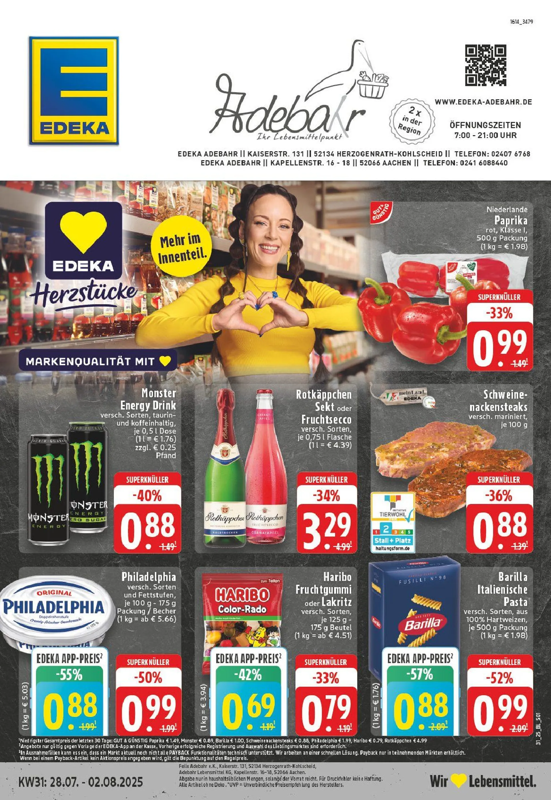 Edeka Prospekte von 28. Juli bis 2. August 2025 - Prospekt seite 