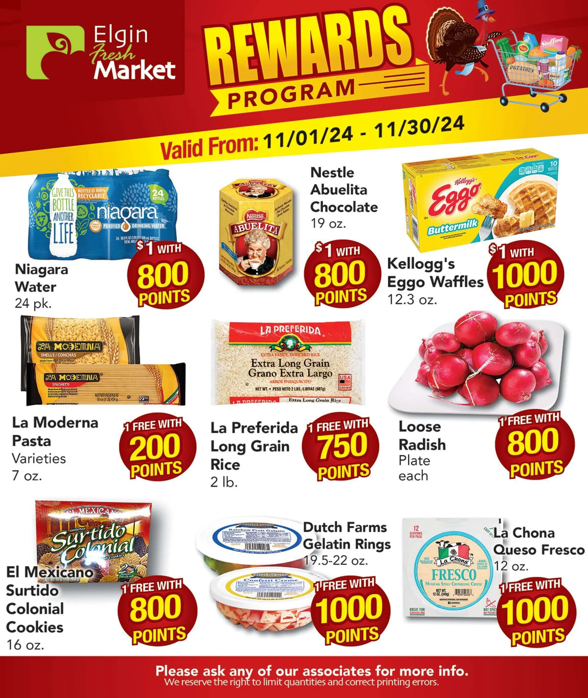 Weekly ad Elgin Fresh Market Weekly Ad from November 1 to November 30 2024 - Page 