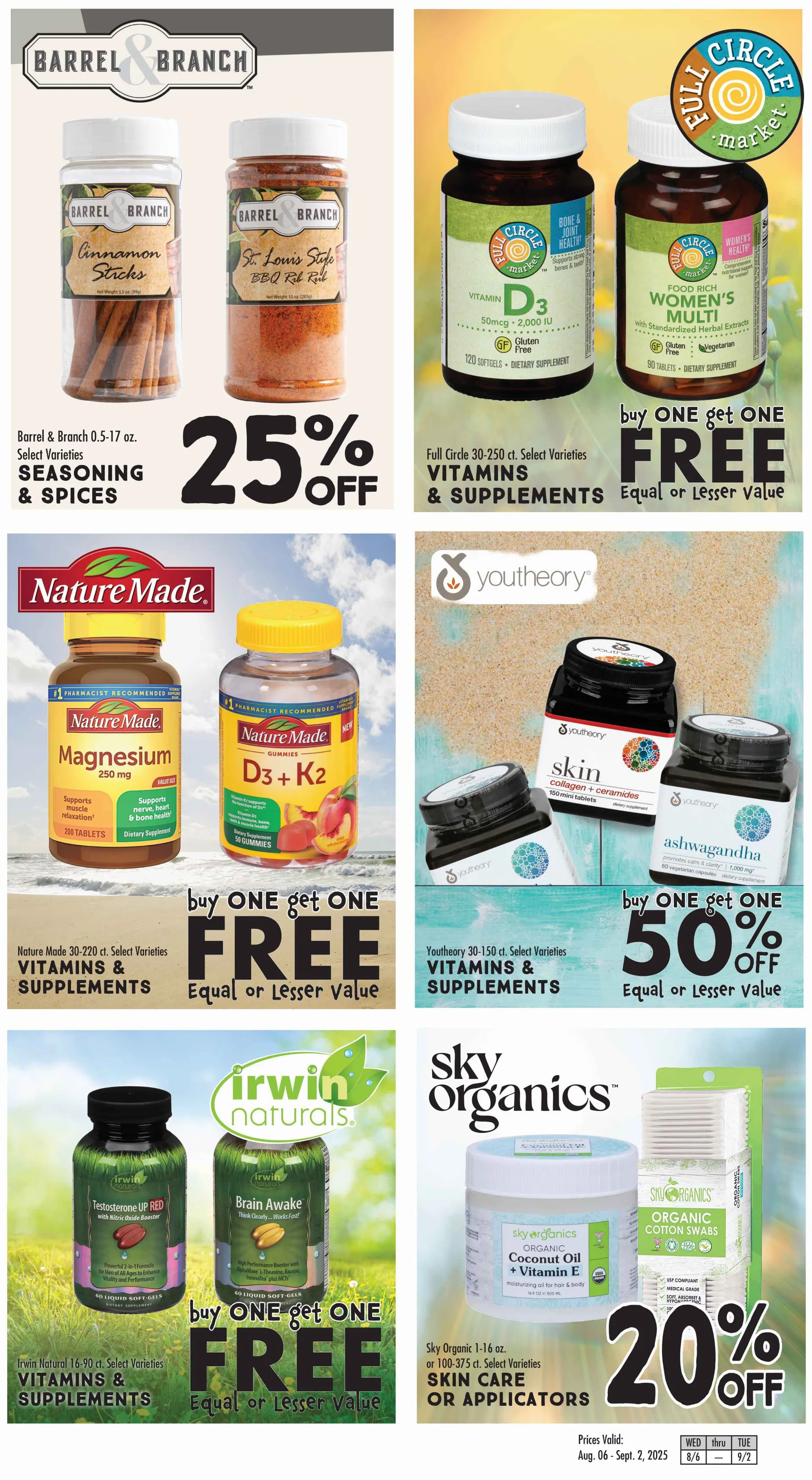 Weekly ad Weekly ads from August 6 to September 2 2025 - Page 1