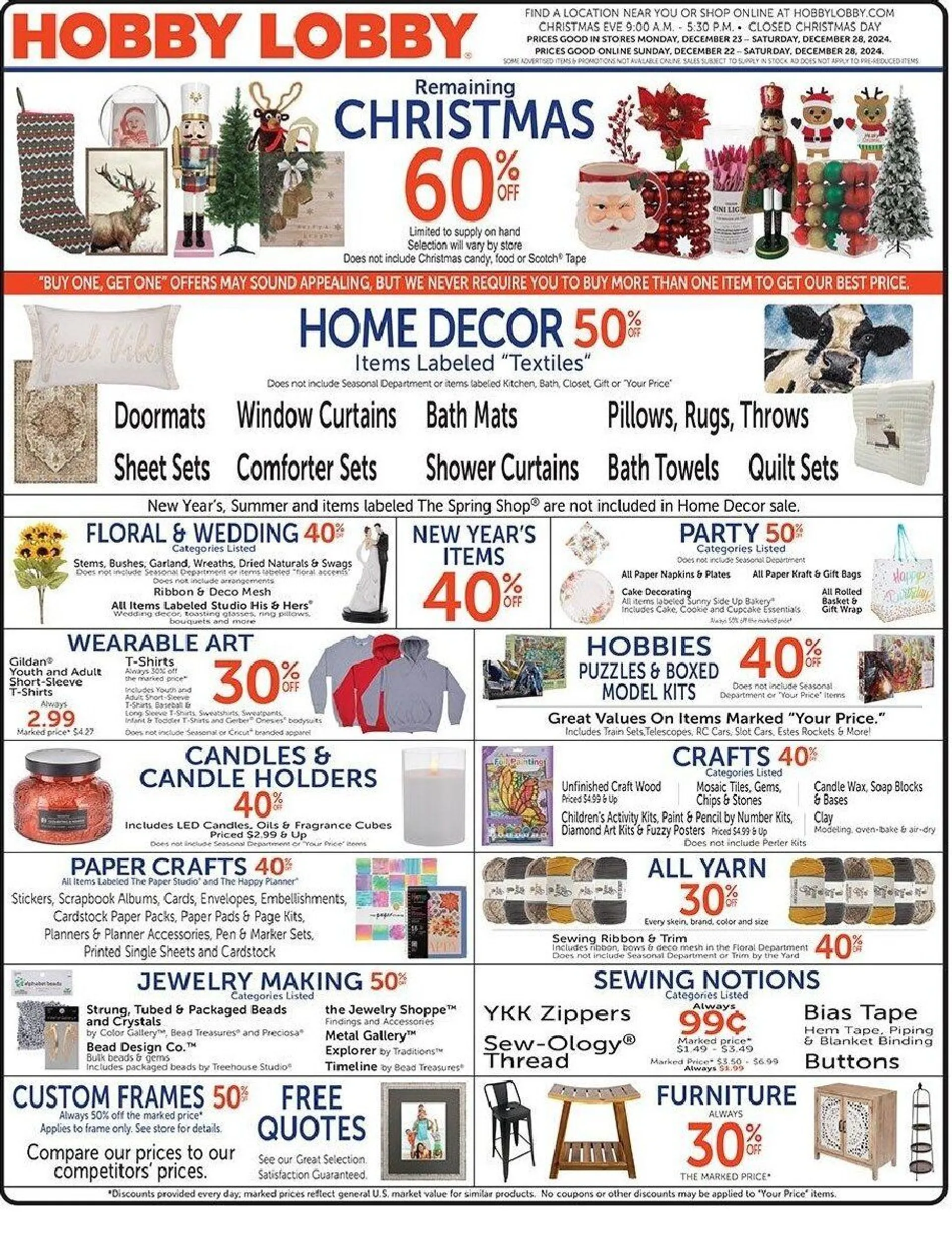 Weekly ad Weekly ad  from December 23 to December 28 2024 - Page 