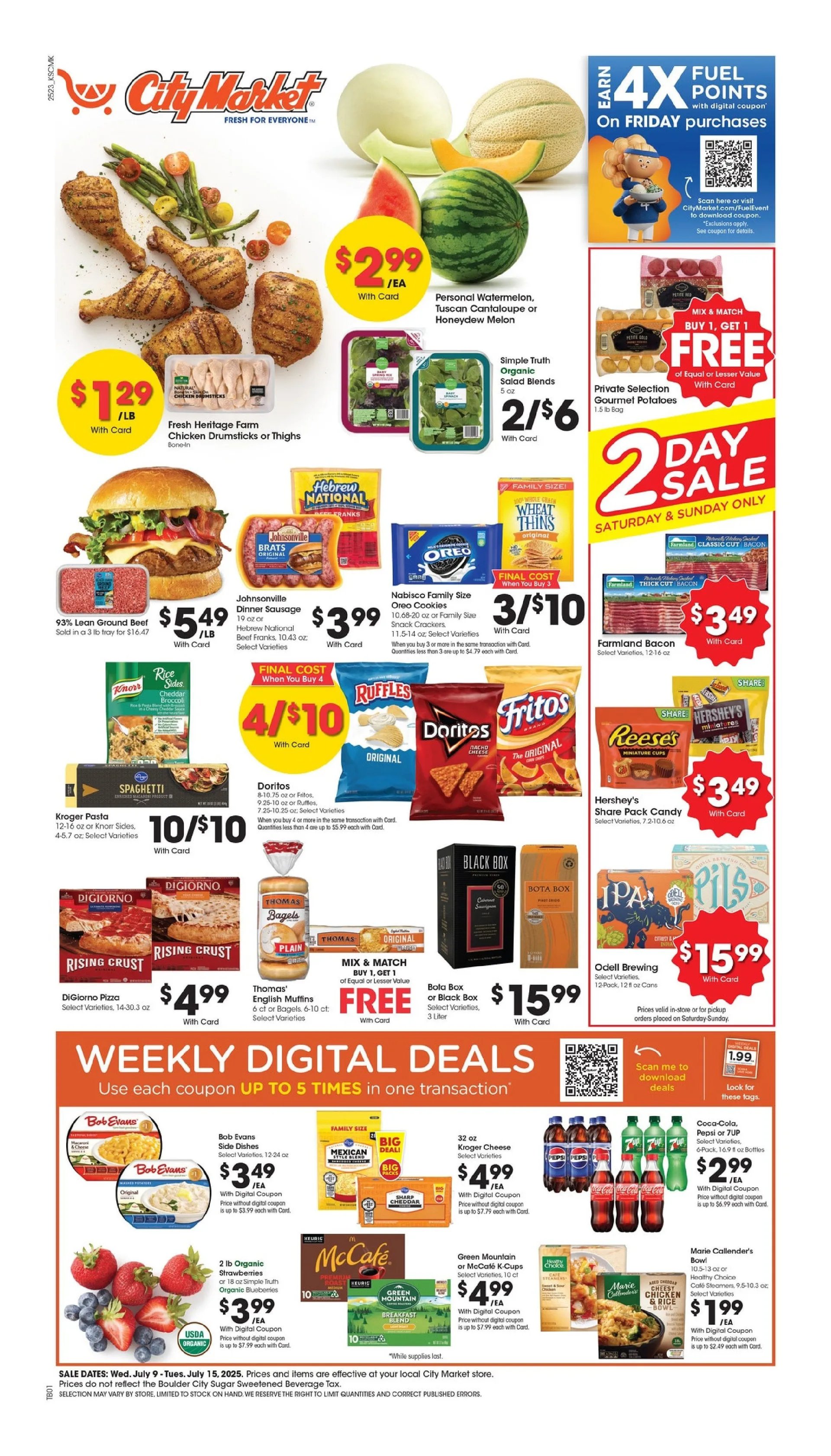 Weekly ad City Market Sales from July 9 to July 15 2025 - Page 1