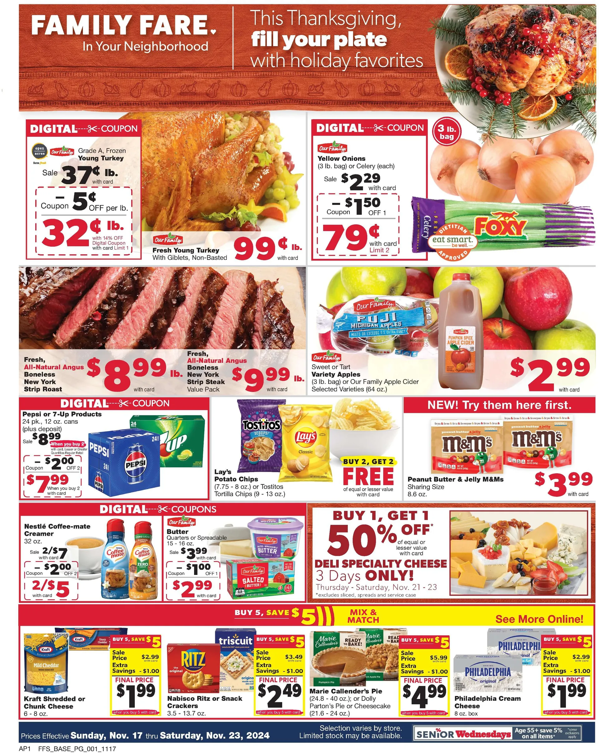 Weekly ad Family Fare Deals from November 18 to November 23 2024 - Page 