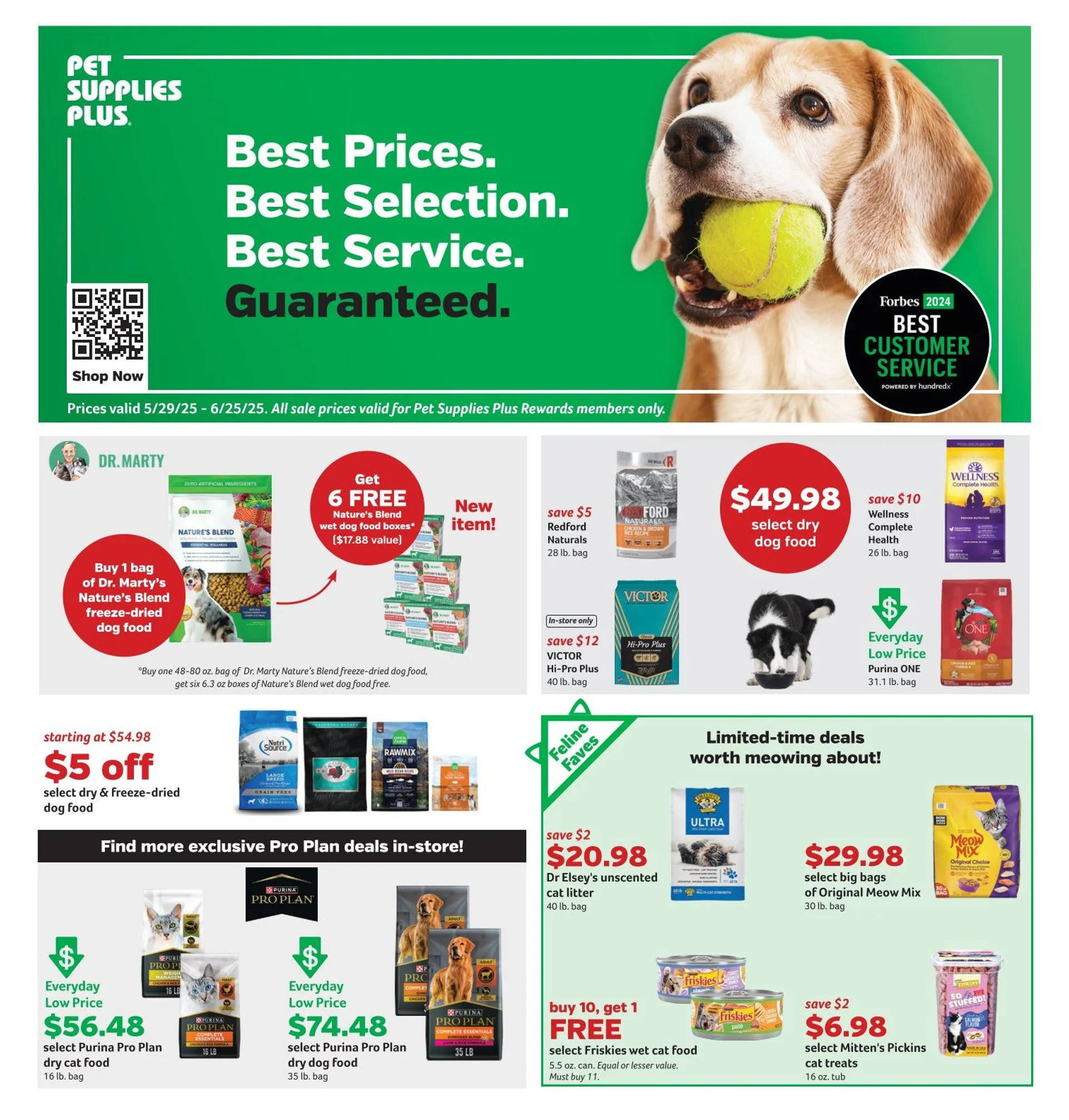 Weekly ad Pet Supplies Plus weekly ads from May 29 to June 25 2025 - Page 1