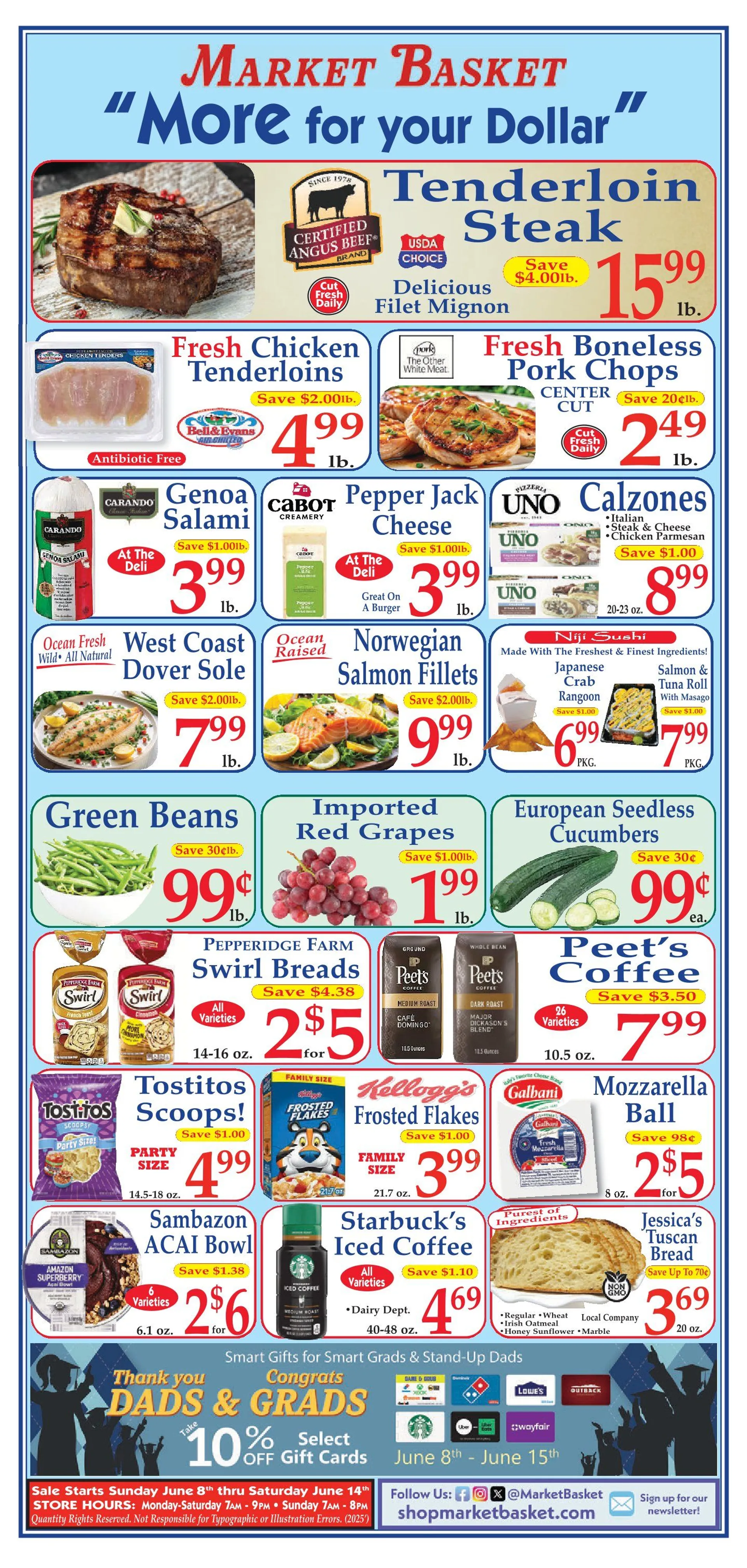 Weekly ad Market Basket Deals from June 11 to June 14 2025 - Page 1