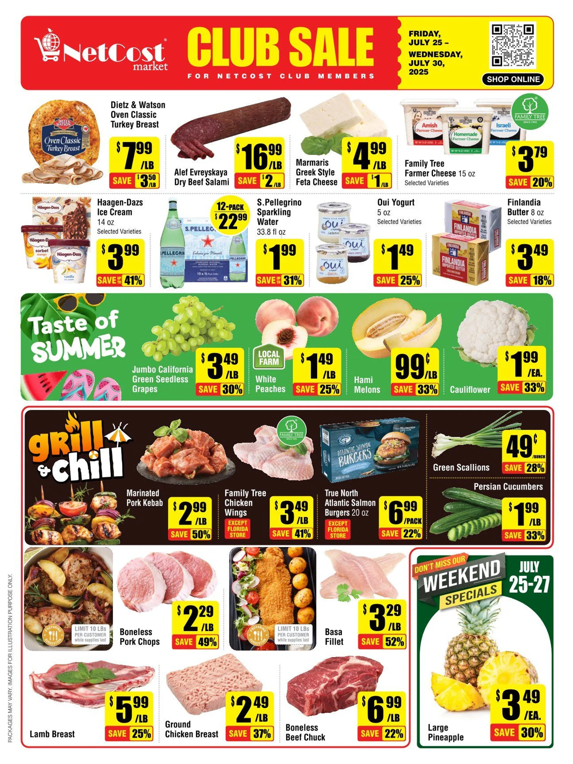 Weekly ad NetCost Market Sales from July 25 to July 30 2025 - Page 1