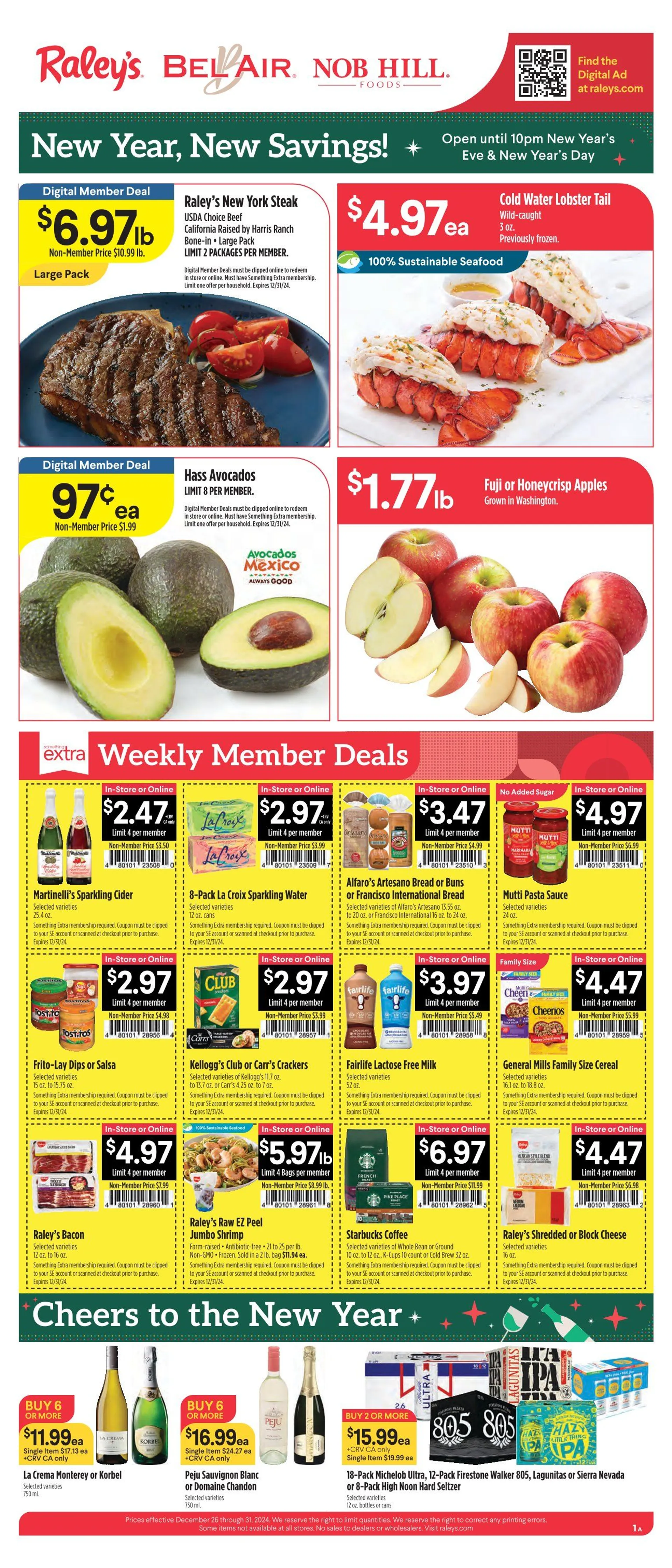 Weekly ad Raley's Deals from December 26 to December 31 2024 - Page 