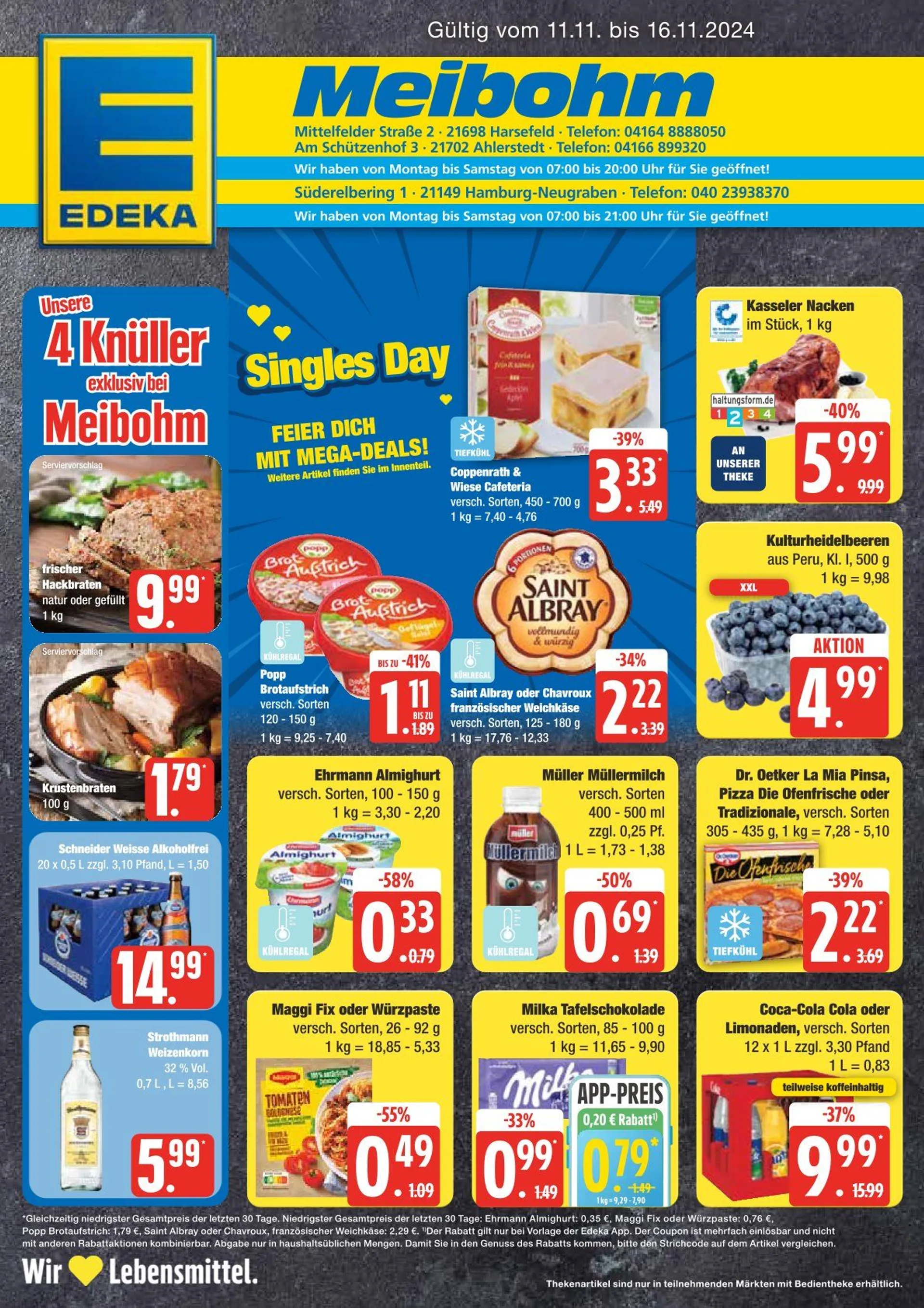 Edeka Prospekt von 11. November bis 16. November 2024 - Prospekt seite 