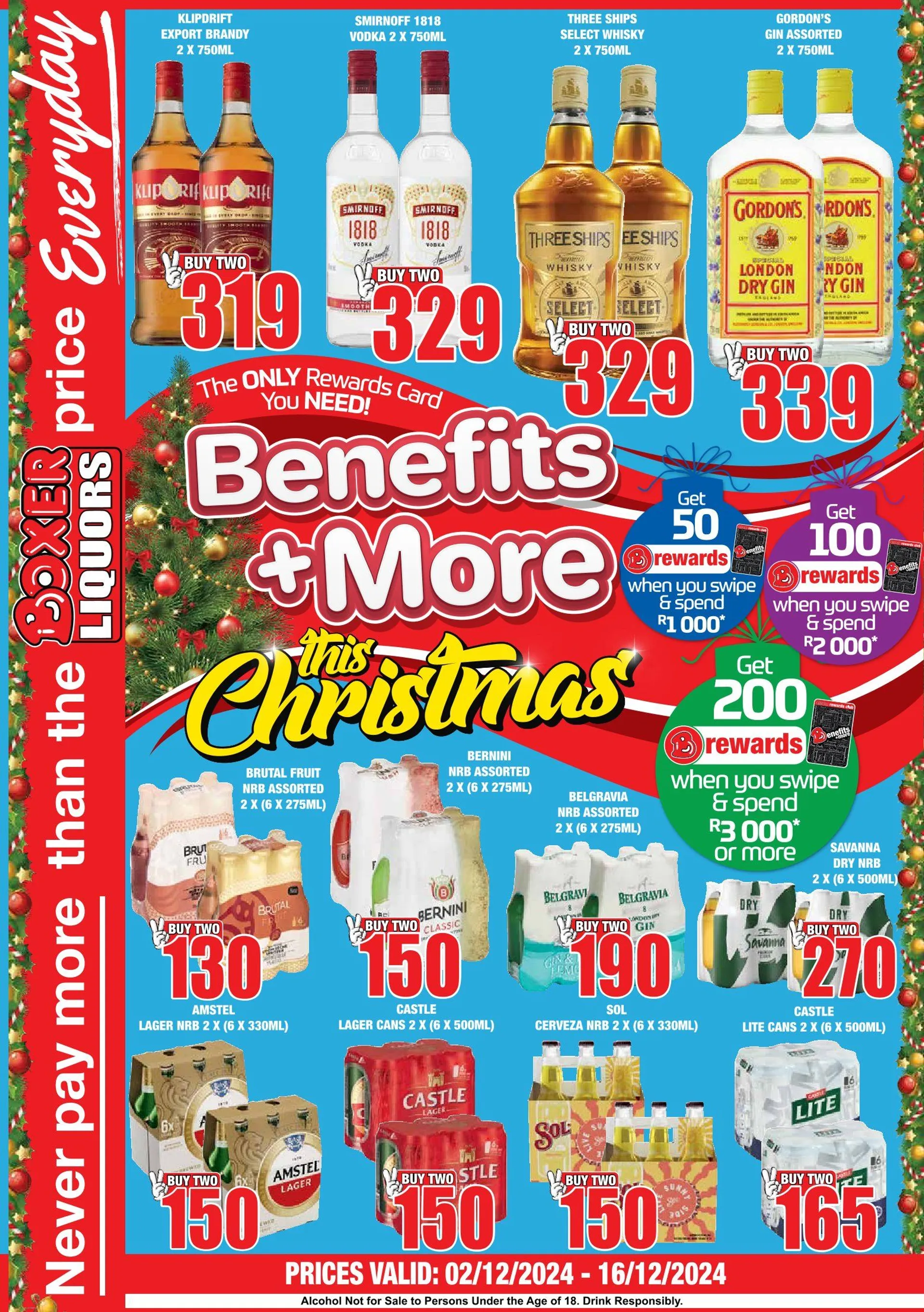 Boxer Weekly Ad from 2 December to 16 December 2024 - Catalogue Page 