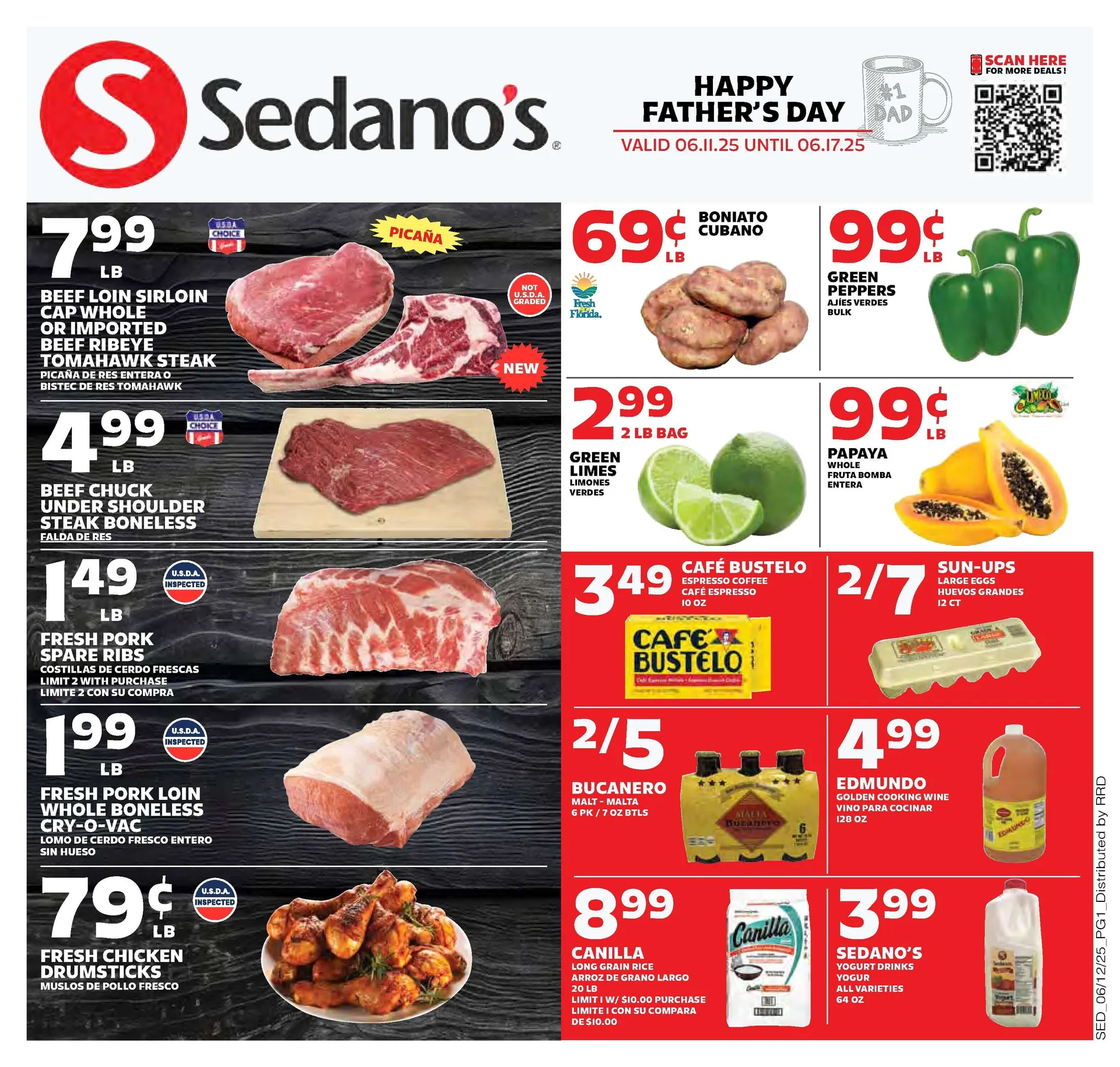 Weekly ad Sedano's Deals from June 11 to June 17 2025 - Page 1