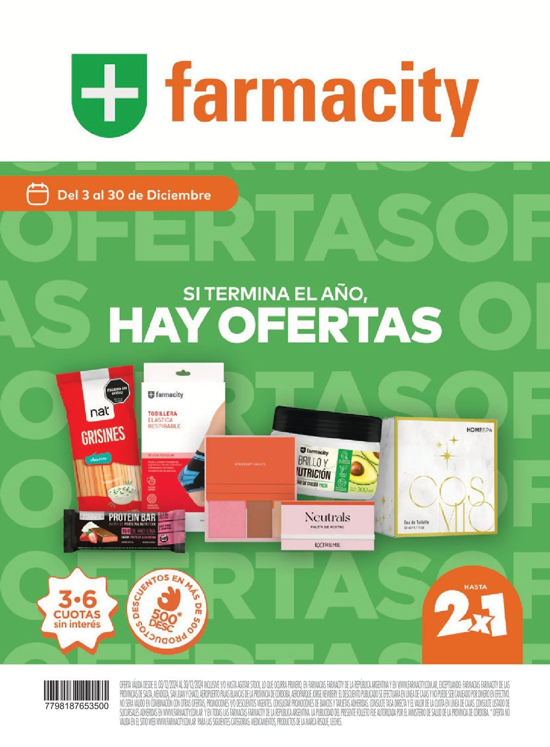 Ofertas de Farmacity Ofertas de Folletos  3 de diciembre al 30 de diciembre 2024 - Página  del catálogo