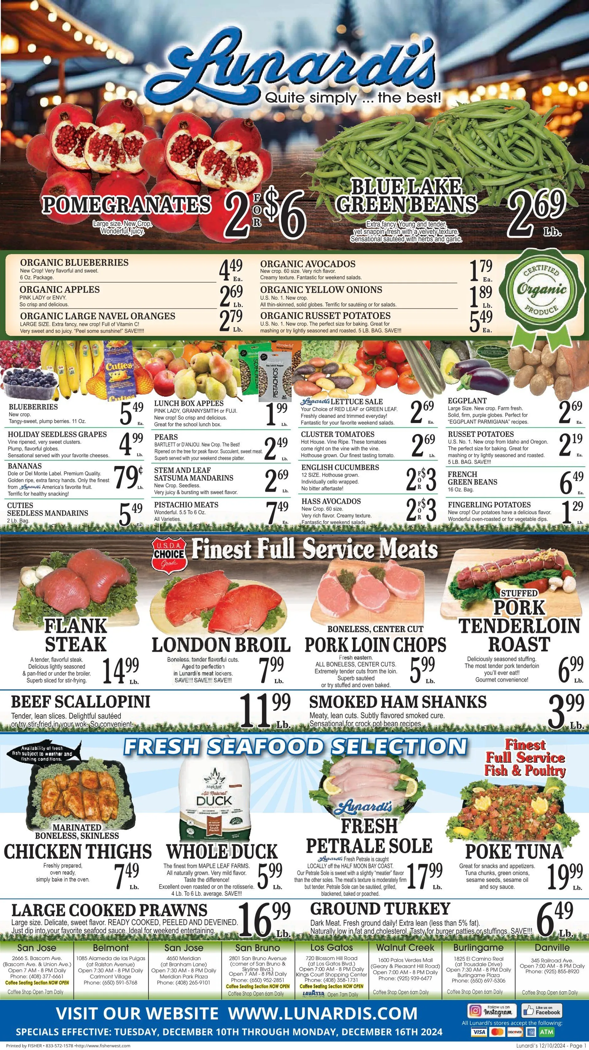 Weekly ad Lunardi's Deals from December 10 to December 16 2024 - Page 