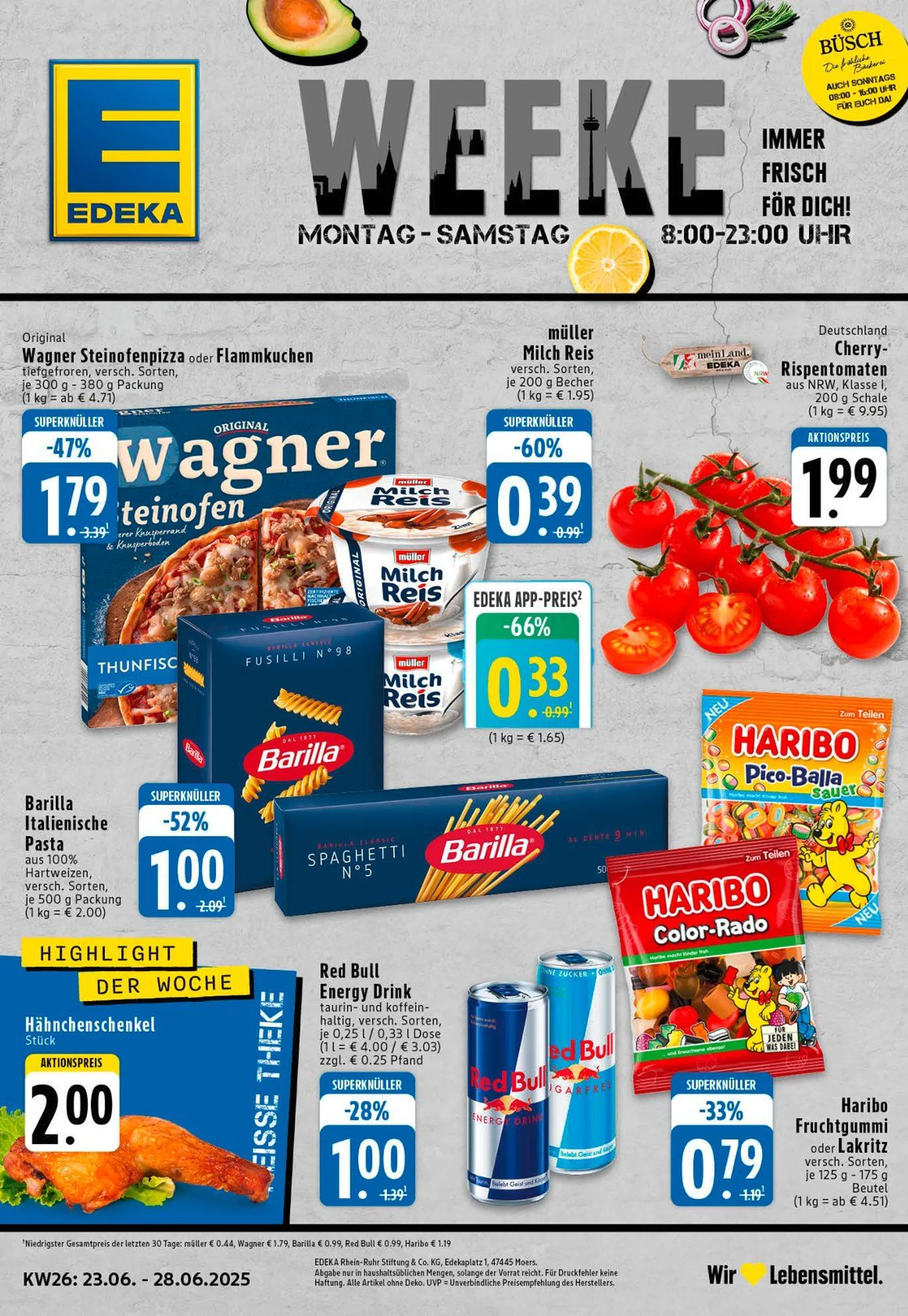 Edeka Prospekt von 22. Juni bis 28. Juni 2025 - Prospekt seite 1