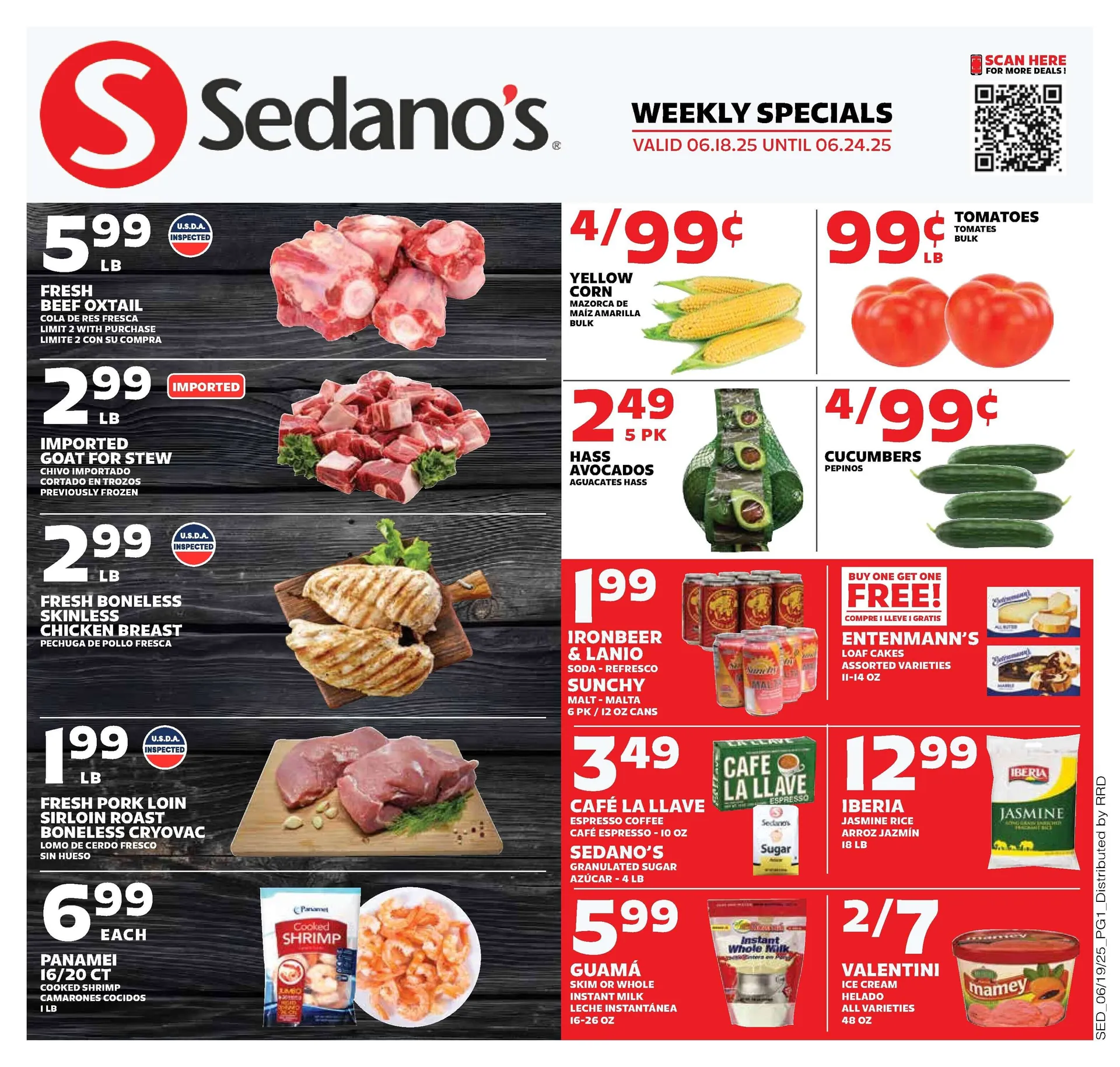 Weekly ad Sedano's weekly ads from June 18 to June 24 2025 - Page 1