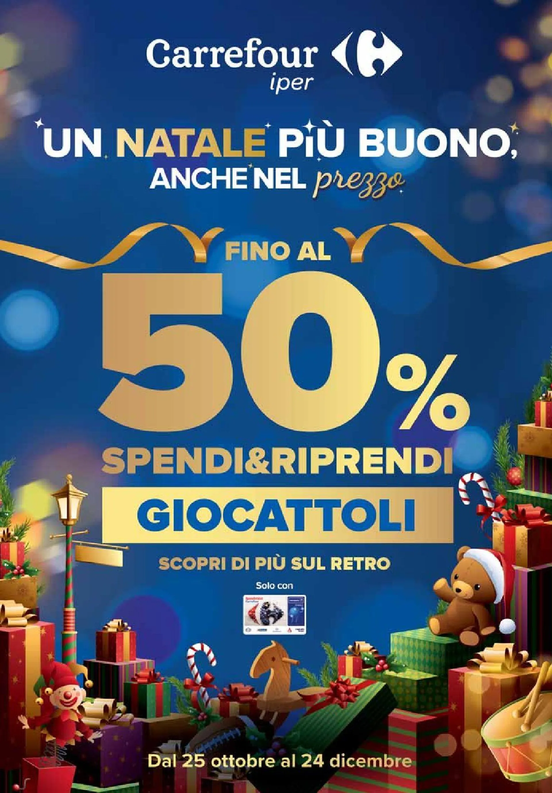 Carrefour Brochure Offerte da 25 ottobre a 24 dicembre di 2024 - Pagina del volantino 