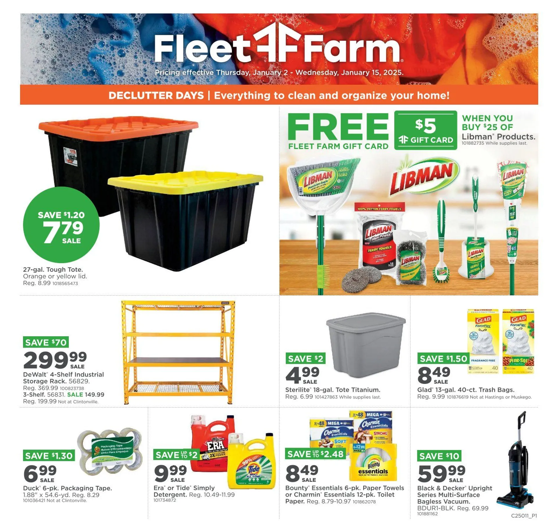 Weekly ad Fleet Farm Deals from January 3 to January 15 2025 - Page 