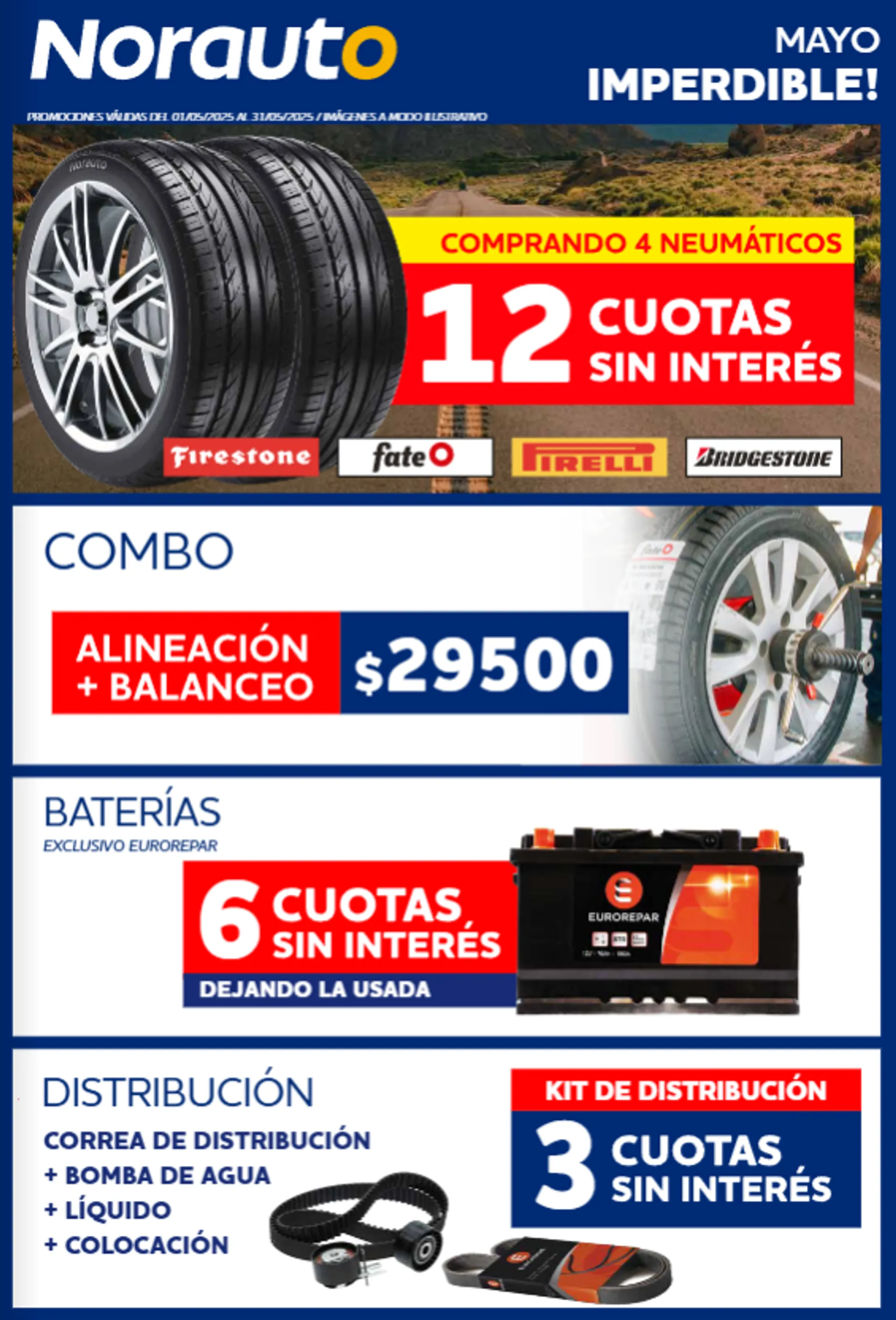 Ofertas de Norauto Ofertas 8 de mayo al 31 de mayo 2025 - Página 1 del catálogo