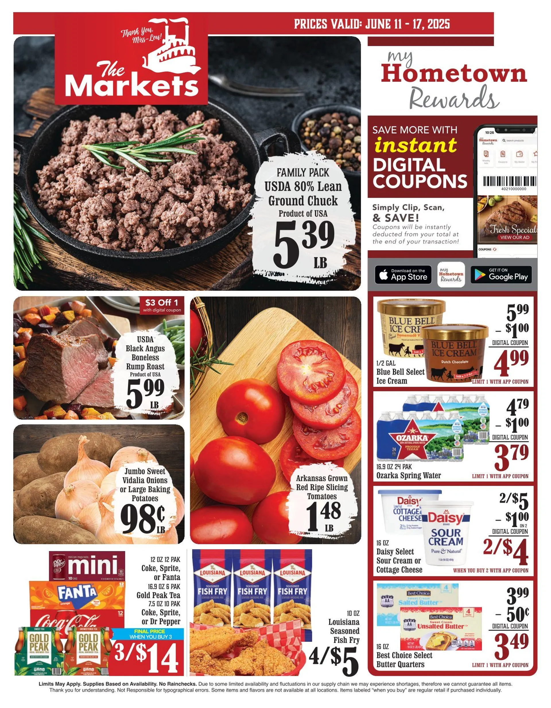 Weekly ad The Markets weekly ads from June 11 to June 17 2025 - Page 1