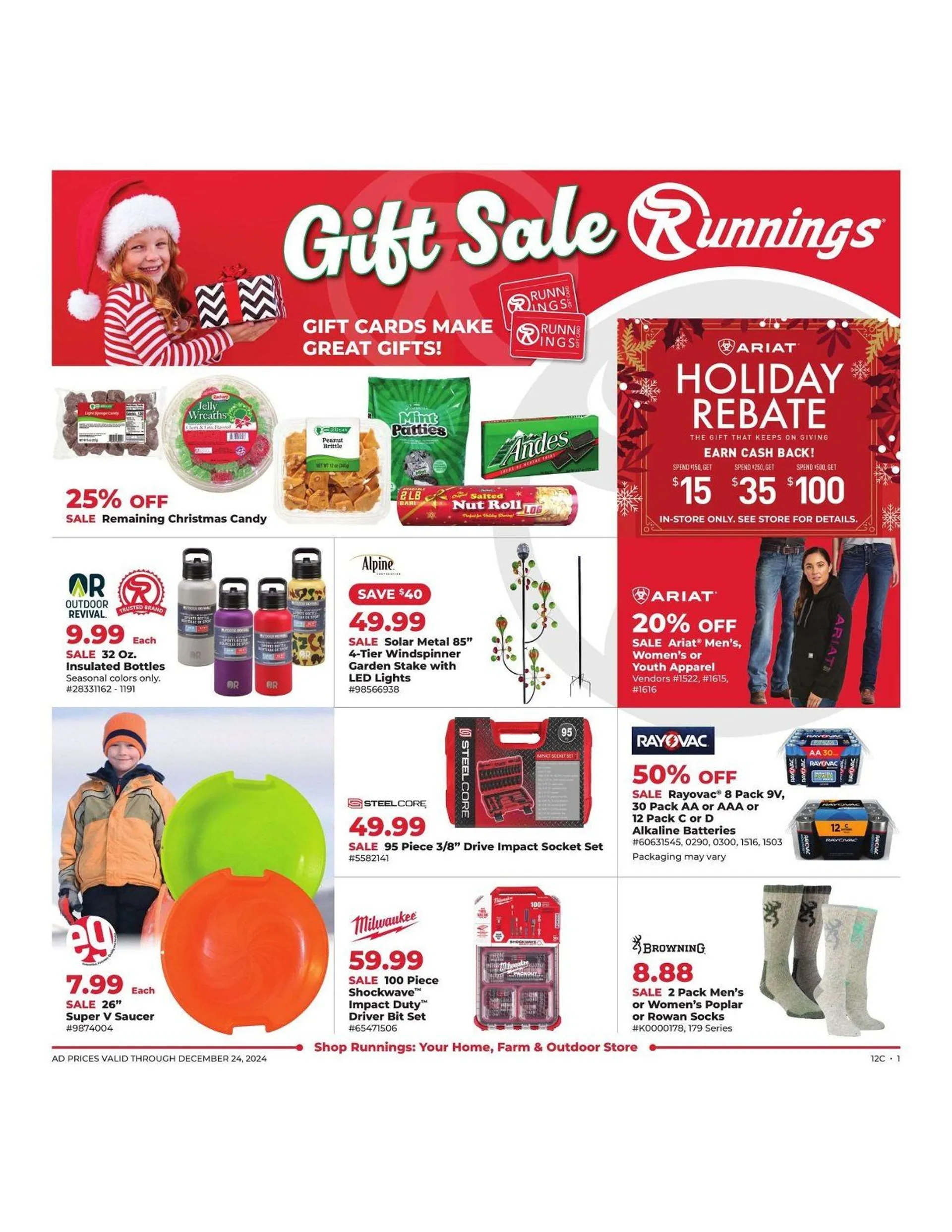 Weekly ad Runnings Christmas deals from December 12 to December 24 2024 - Page 