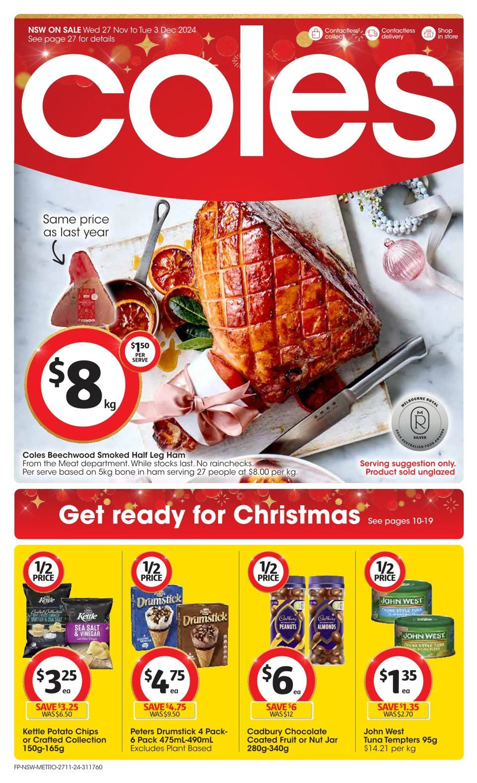 Coles Weekly Ad - Catalogue valid from 27 November to 3 December 2024 - page 