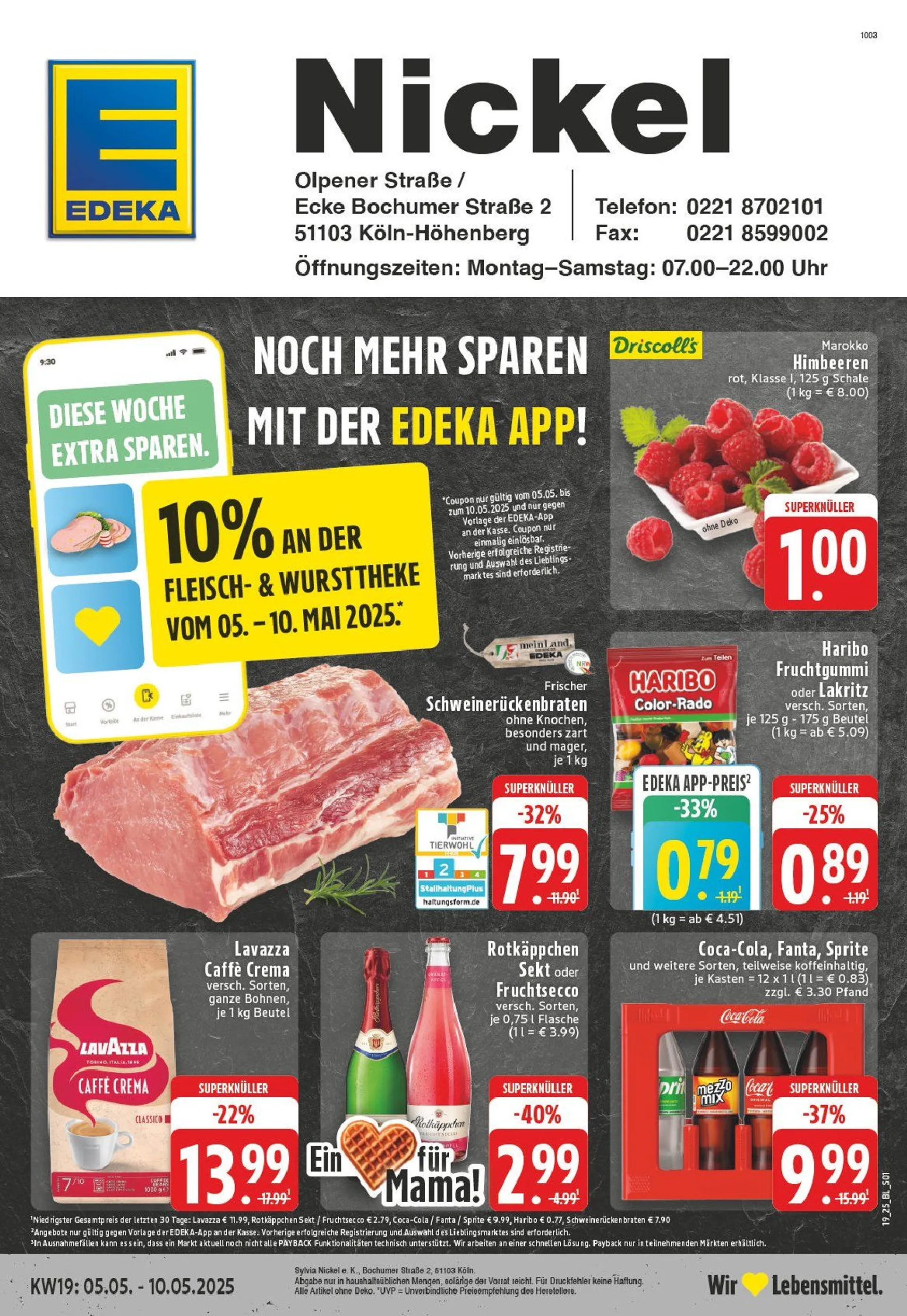 Edeka Prospekt von 5. Mai bis 10. Mai 2025 - Prospekt seite 