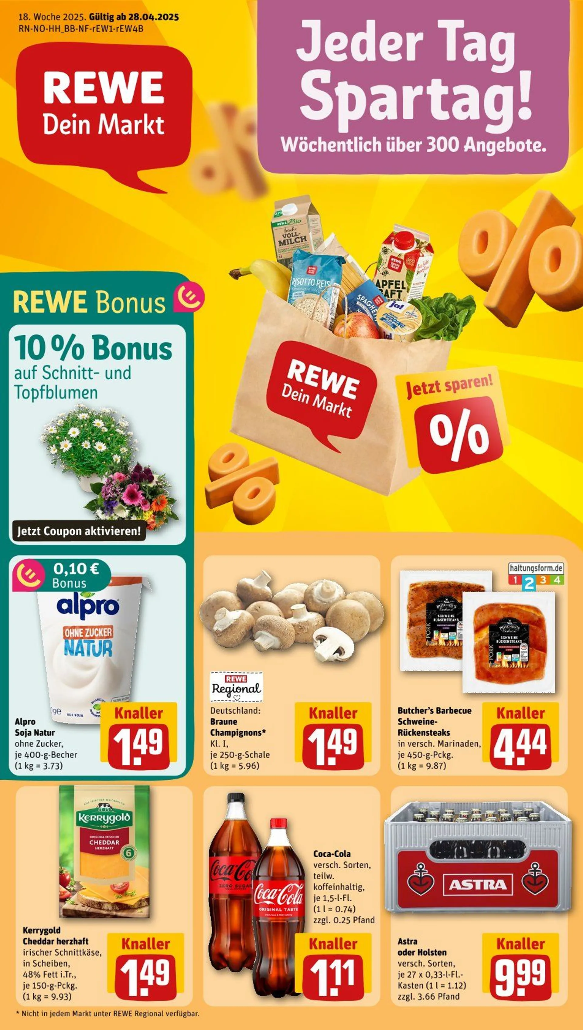 REWE Prospekt von 28. April bis 4. Mai 2025 - Prospekt seite 