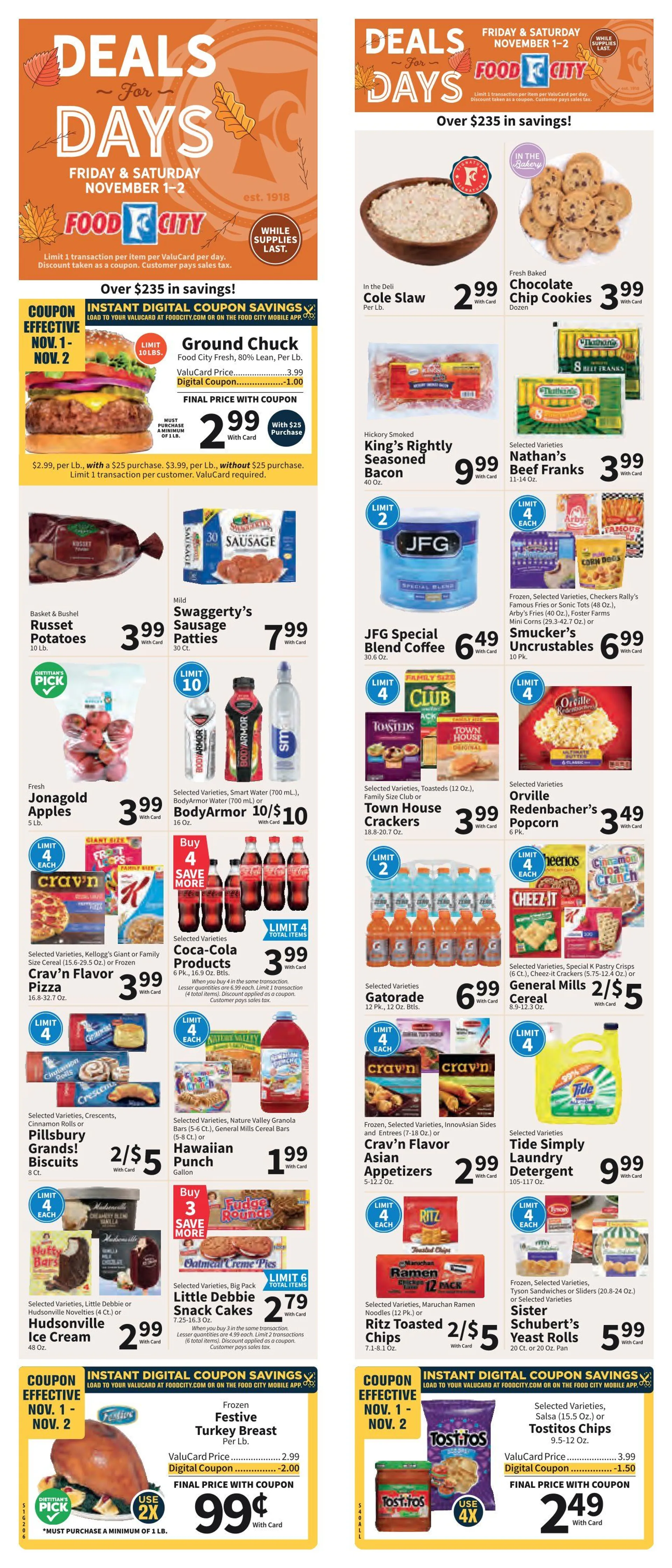 Weekly ad Food City Deals from November 1 to October 2 2024 - Page 