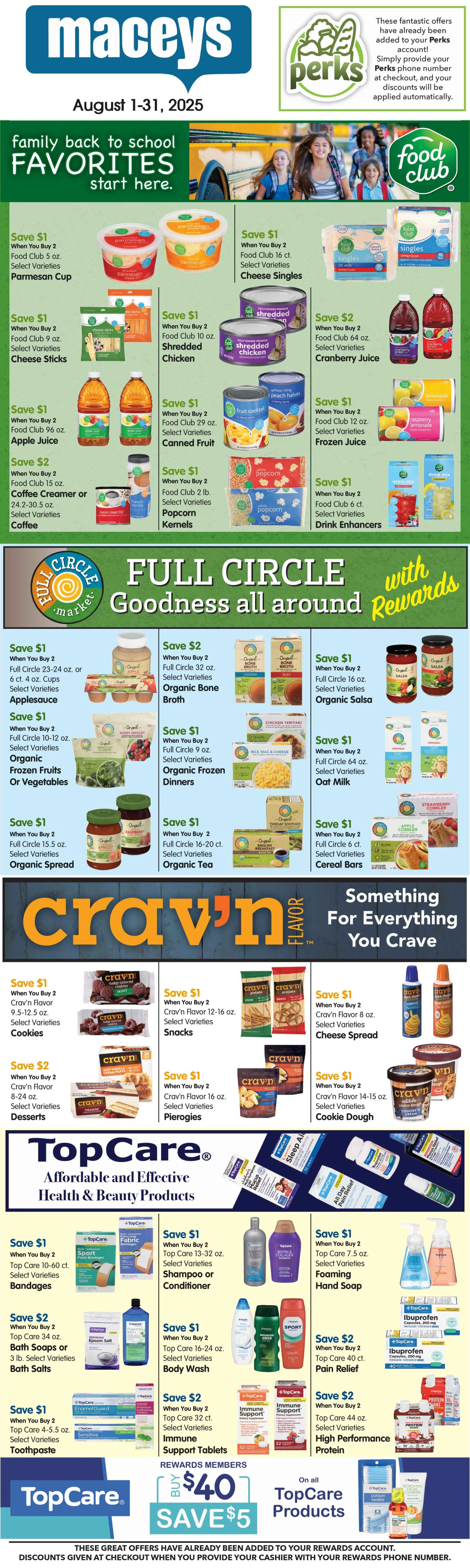 Weekly ad Weekly ads from August 1 to August 31 2025 - Page 1