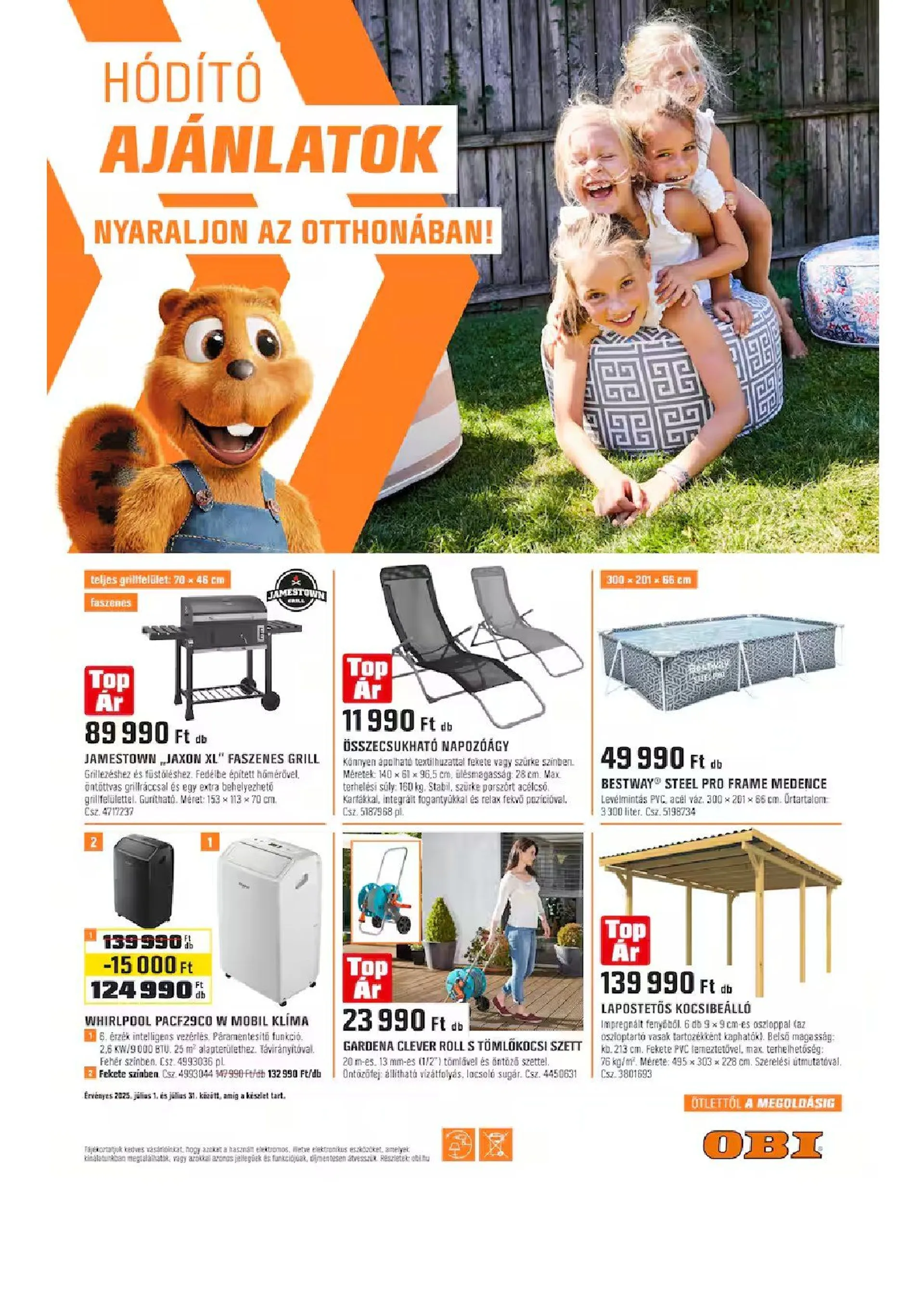 Katalógus OBI legfrissebb ajánlatai július 1.-tól július 31.-ig 2025. - Oldal 