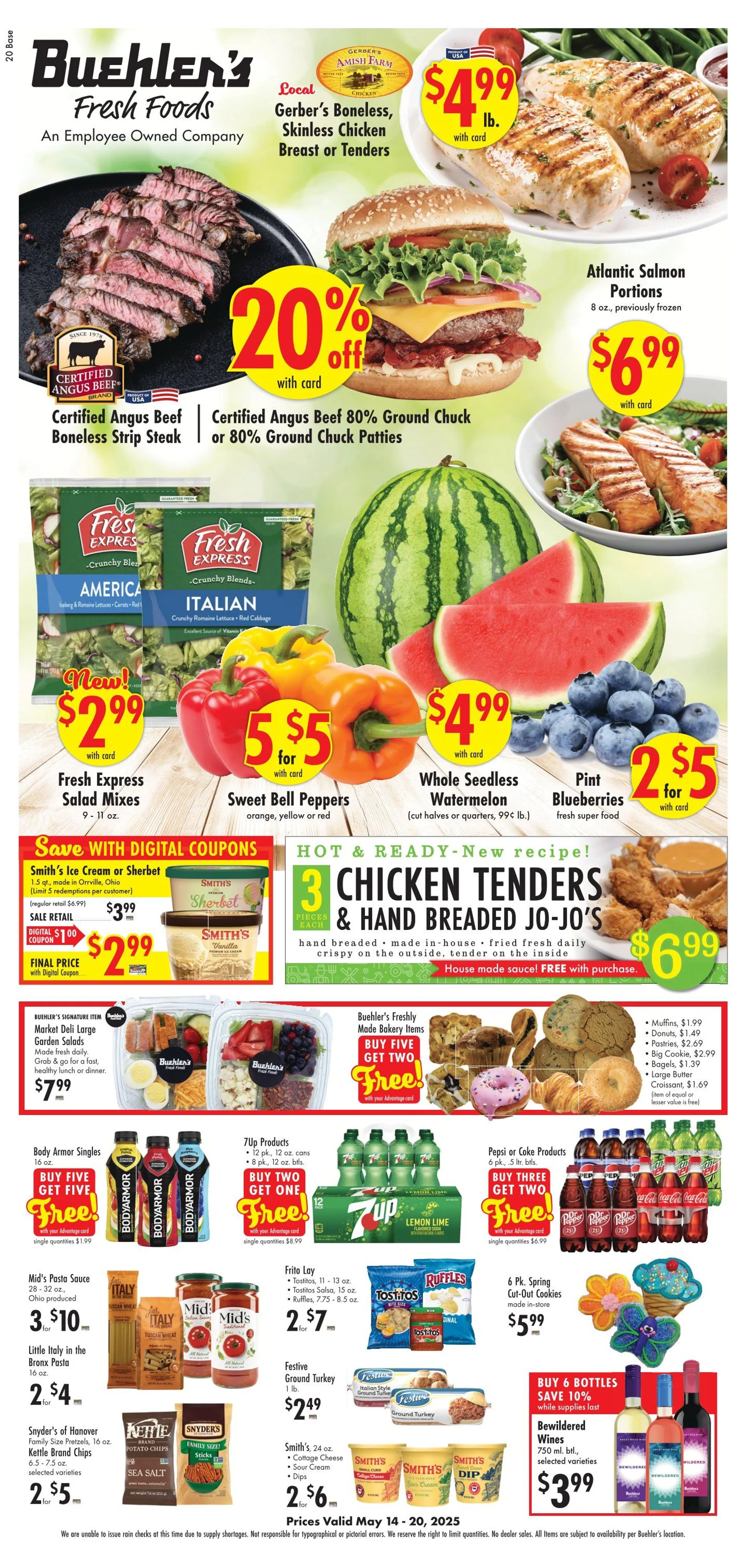 Weekly ad Buehler's Fresh Foods Sales from May 14 to May 20 2025 - Page 
