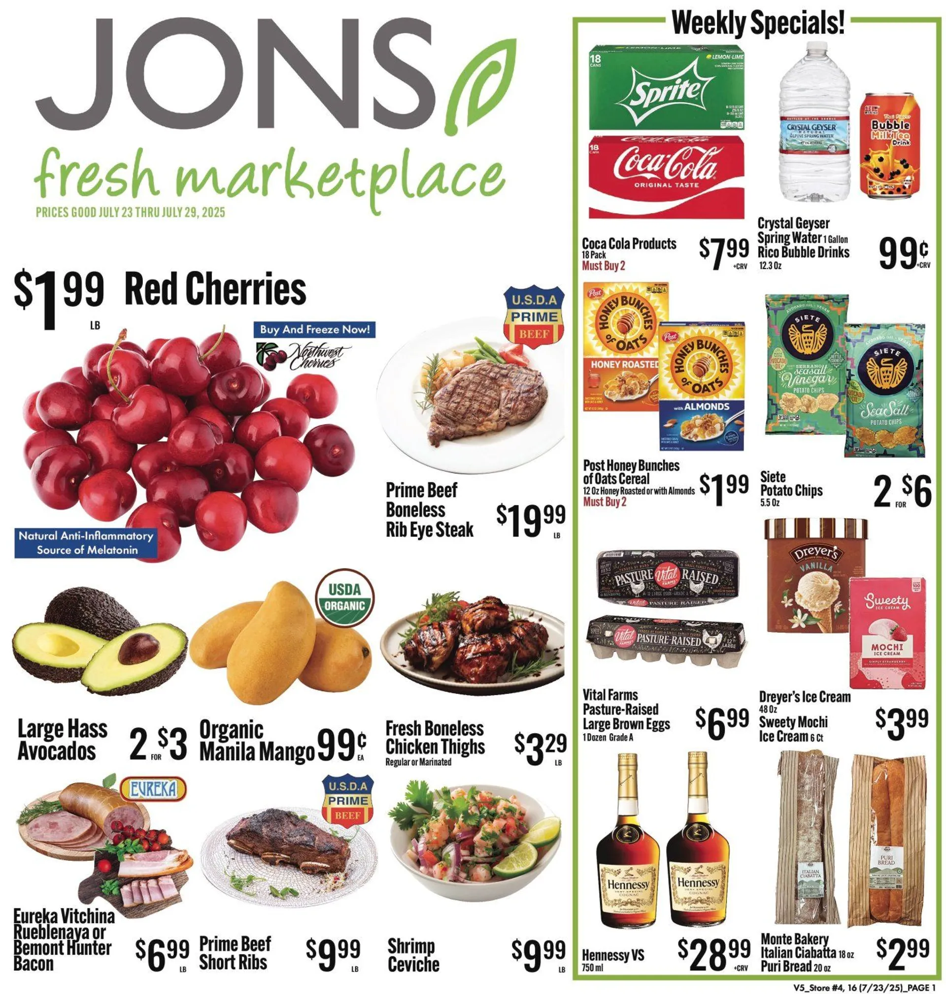 Weekly ad Jons International weekly ads from July 23 to July 29 2025 - Page 1