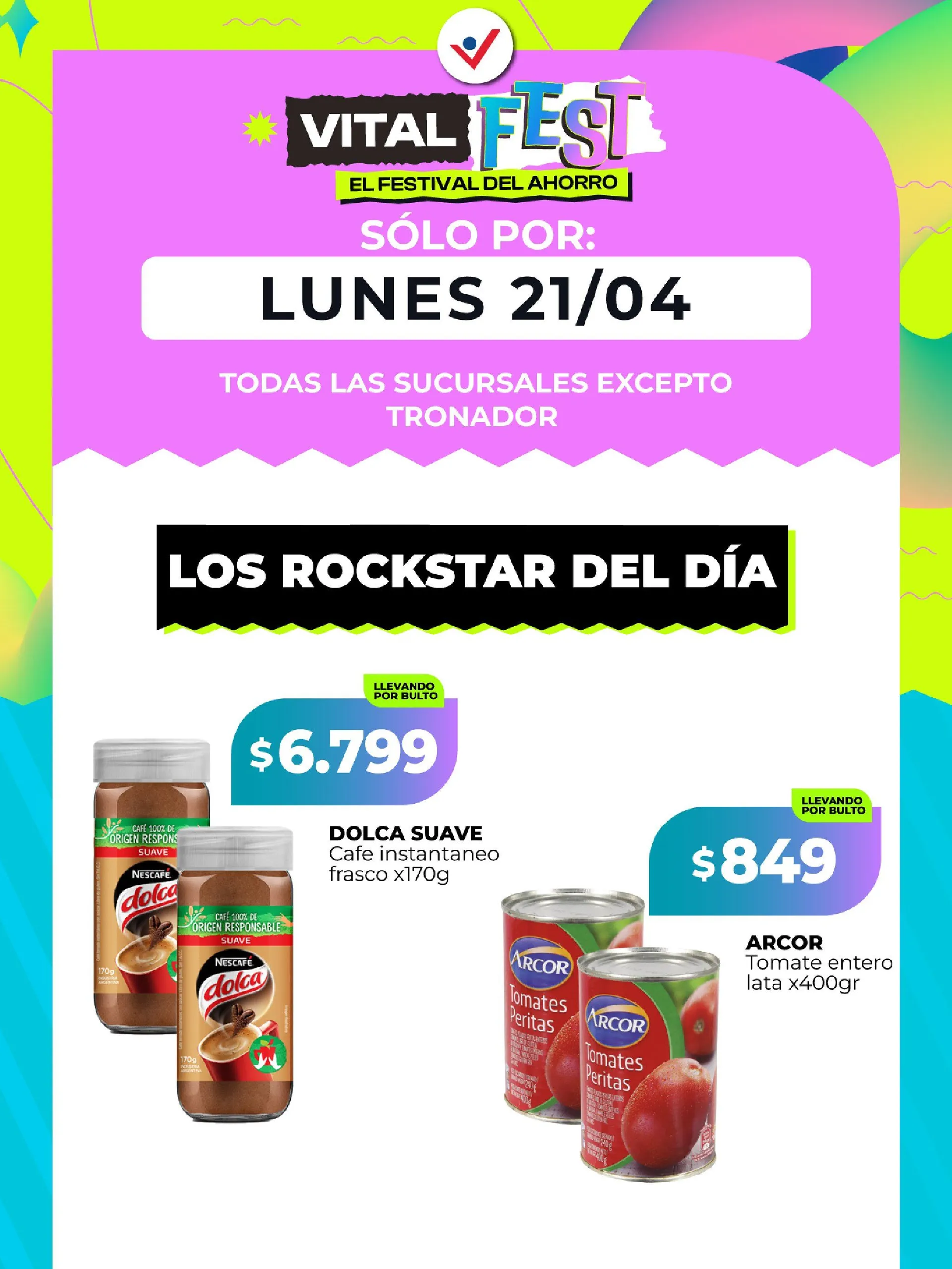 Ofertas de Vital Ofertas por HOY ! 21 de abril al 21 de abril 2025 - Página  del catálogo