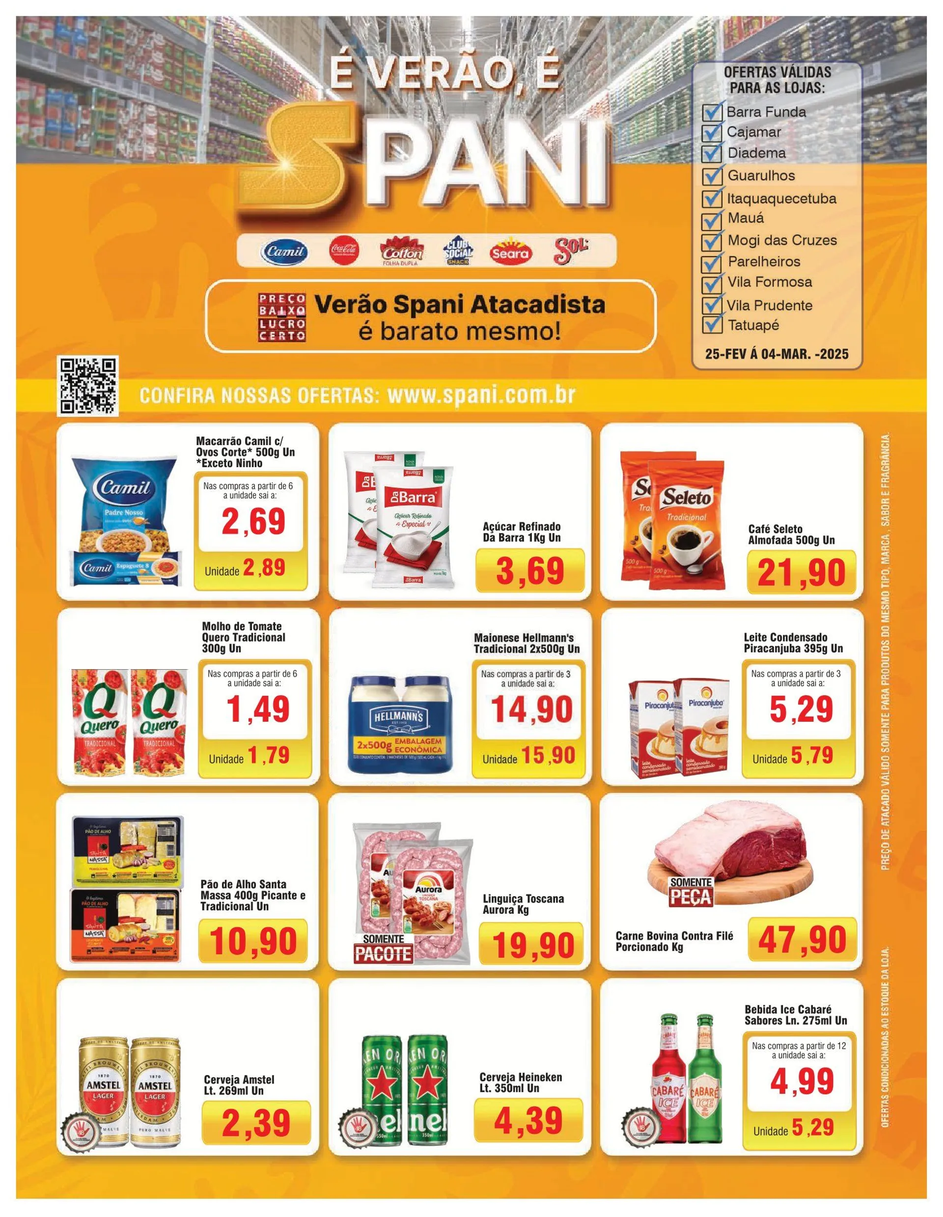 Encarte de Spani Atacadista Ofertas 25 de fevereiro até 4 de março 2025 - Pagina 