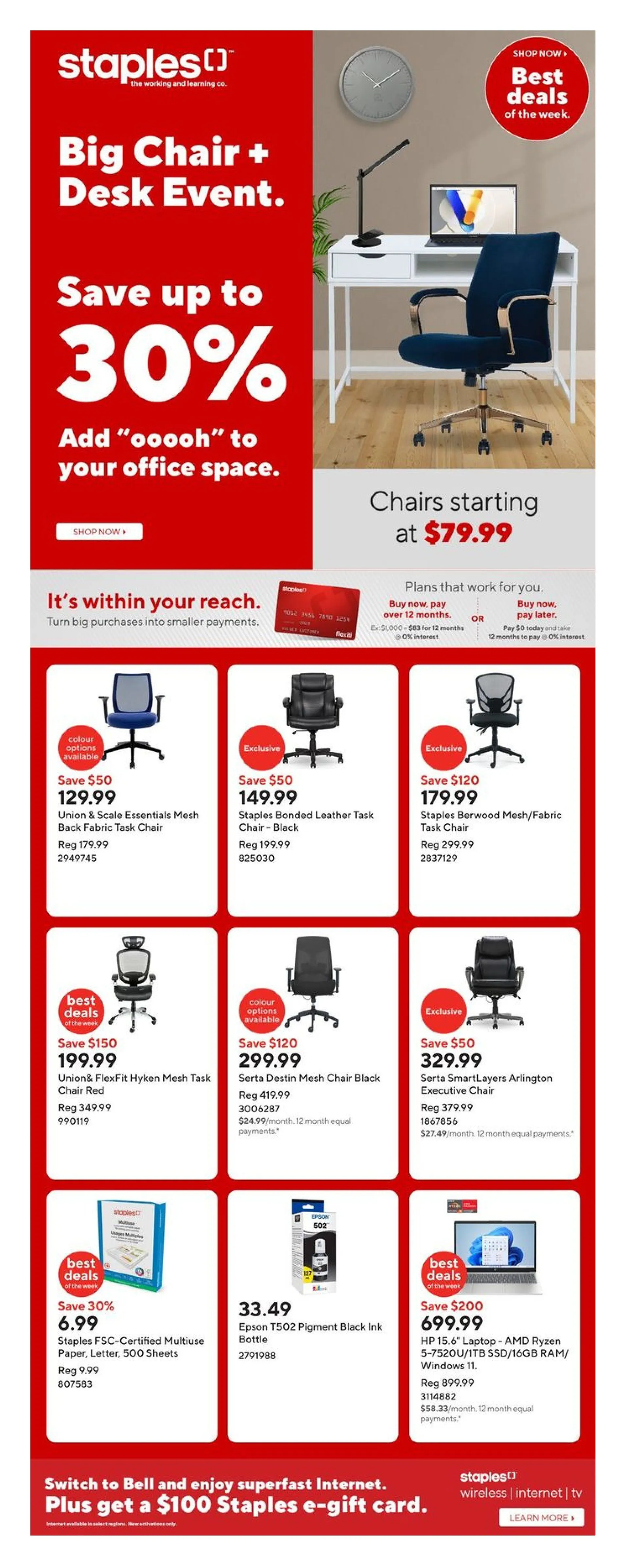 Staples Sales from May 8 to May 14 2025 - flyer page 