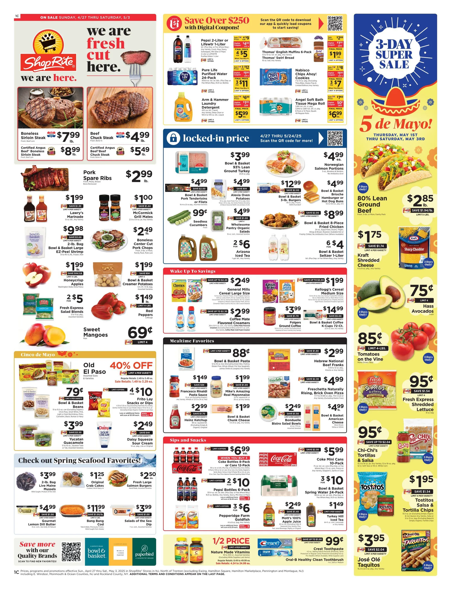 Weekly ad ShopRite Deals from April 30 to May 3 2025 - Page 