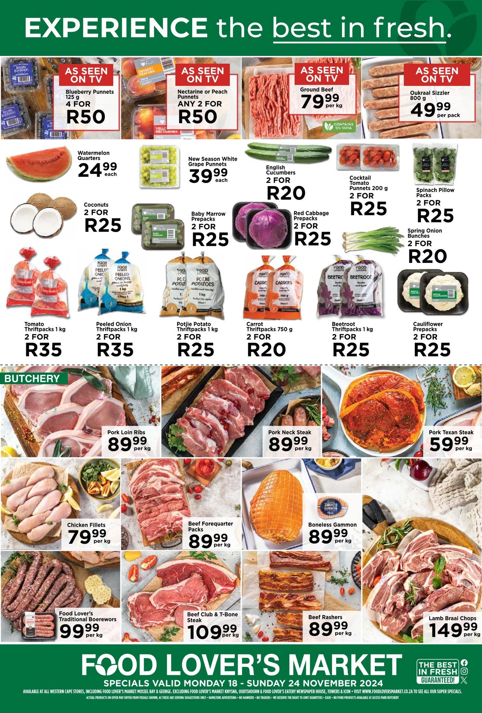 Food Lover's Market Weekly Ad from 18 November to 24 November 2024 - Catalogue Page 