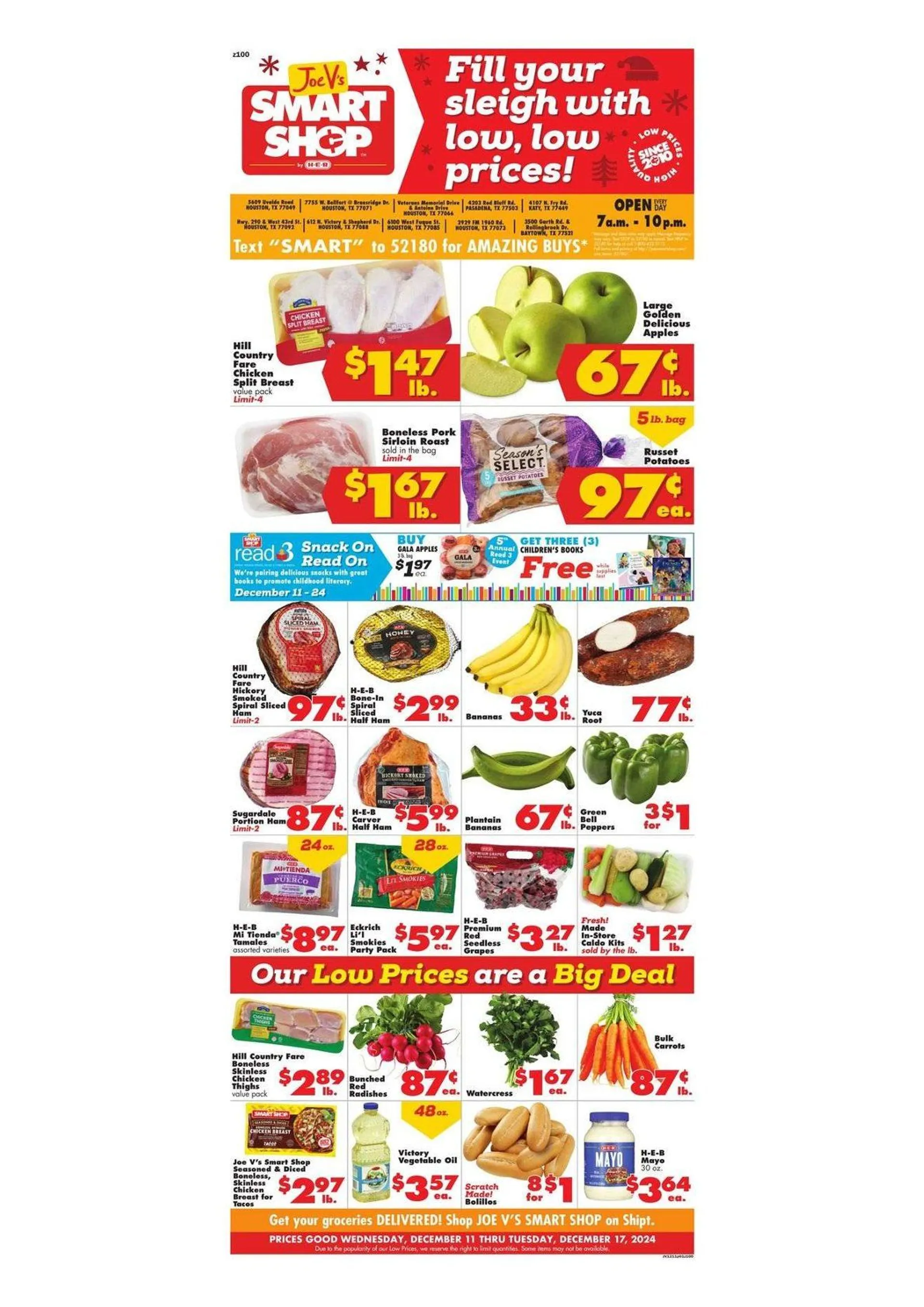 Weekly ad Joe V's Smart Shop Weekly Ad from December 11 to December 17 2024 - Page 