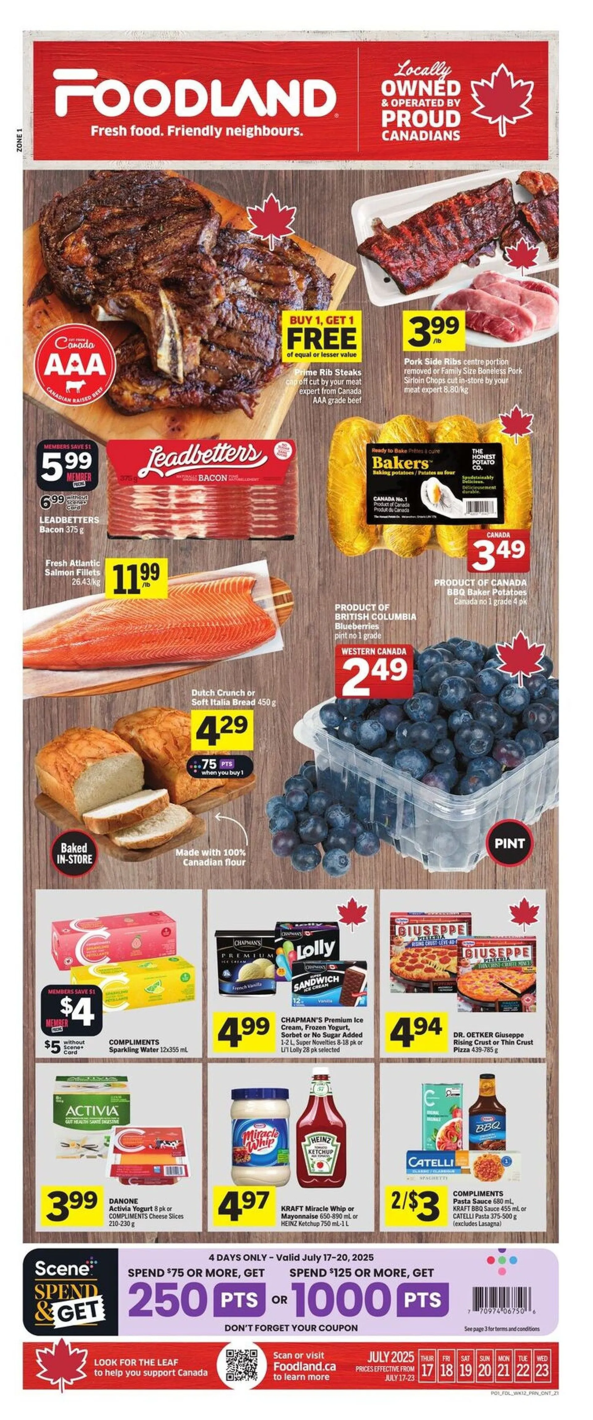 Foodland Sales from July 16 to July 22 2025 - flyer page 1