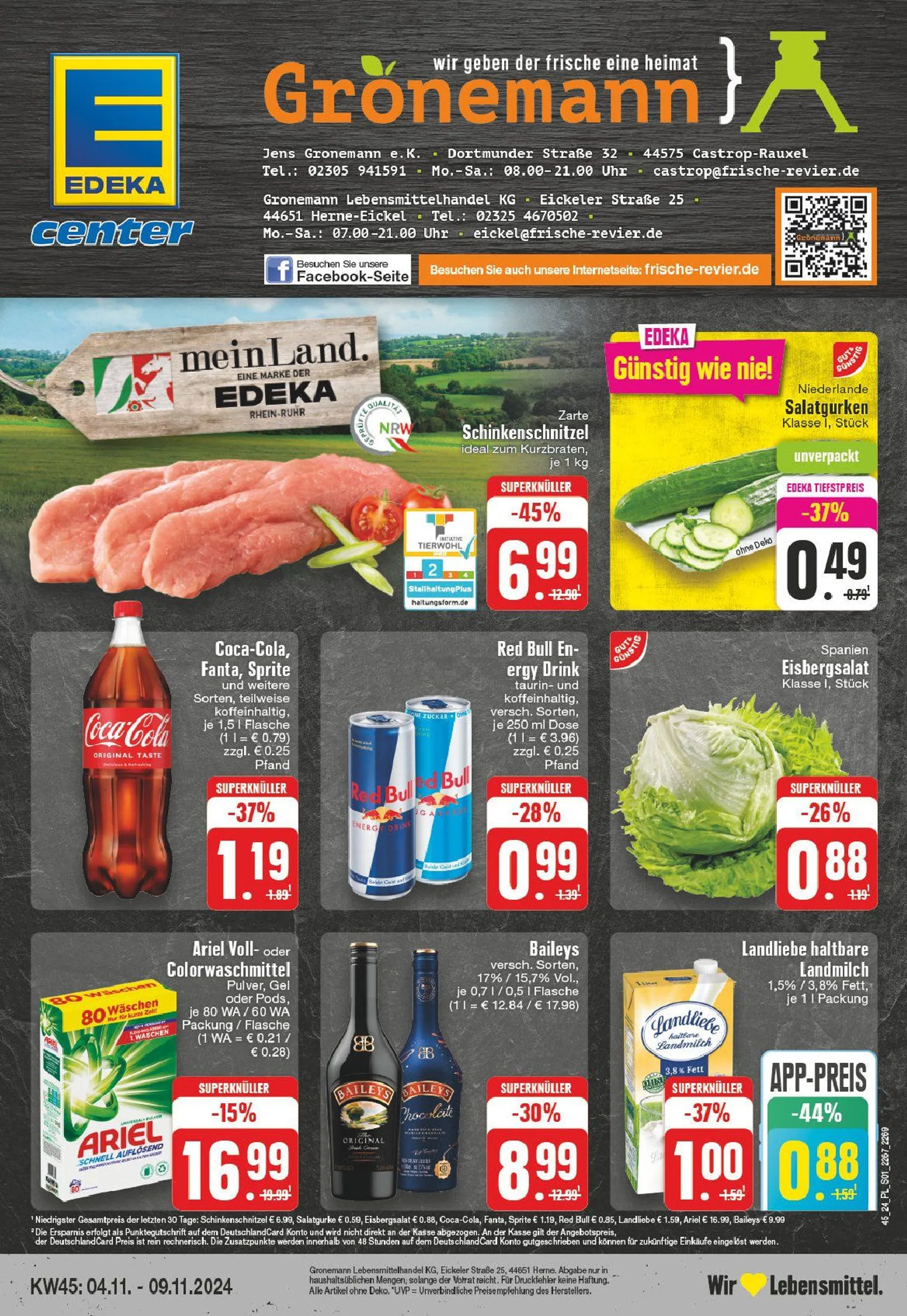 Edeka Prospekt von 4. November bis 9. November 2024 - Prospekt seite 