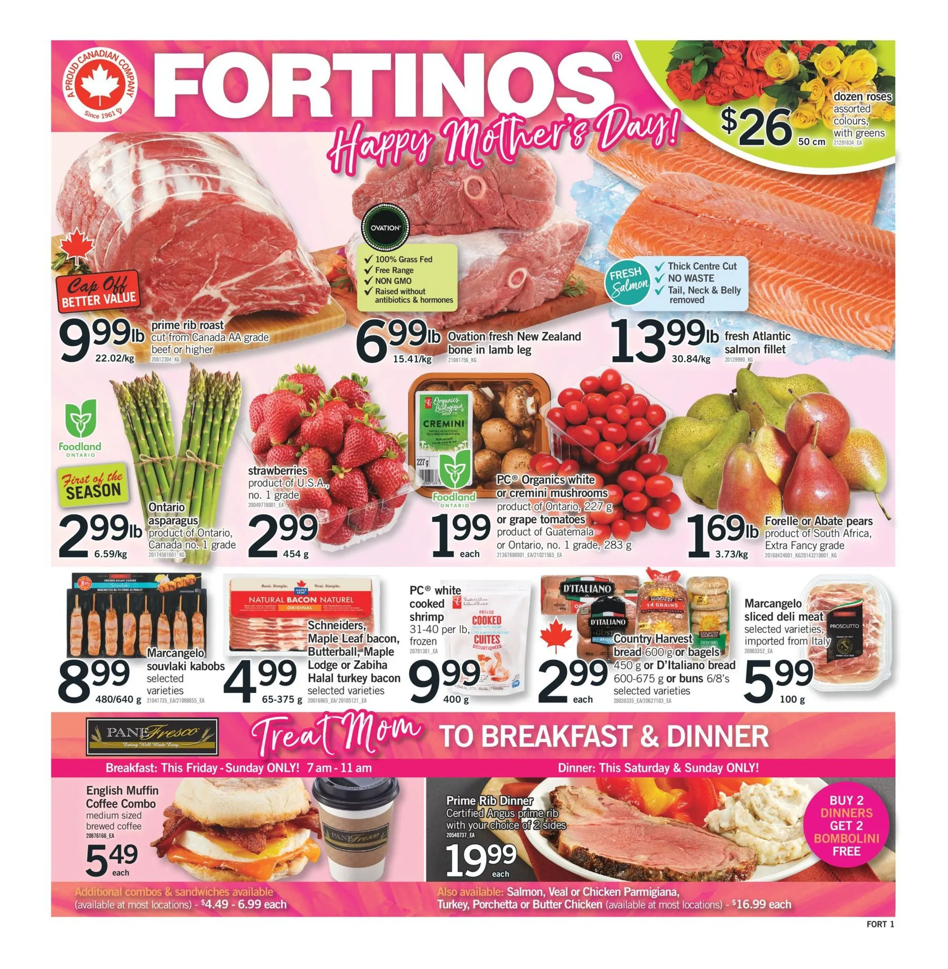 Fortinos Sales from May 8 to May 13 2025 - flyer page 
